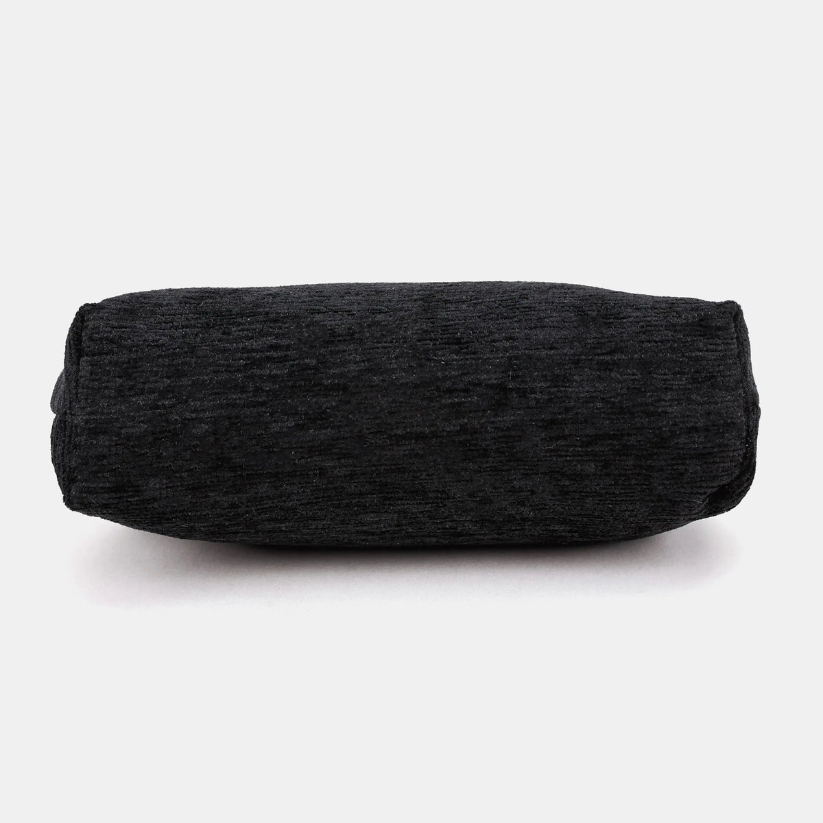 Solid Black | Alma Evening Clutch Carpet Bag of America bottom
