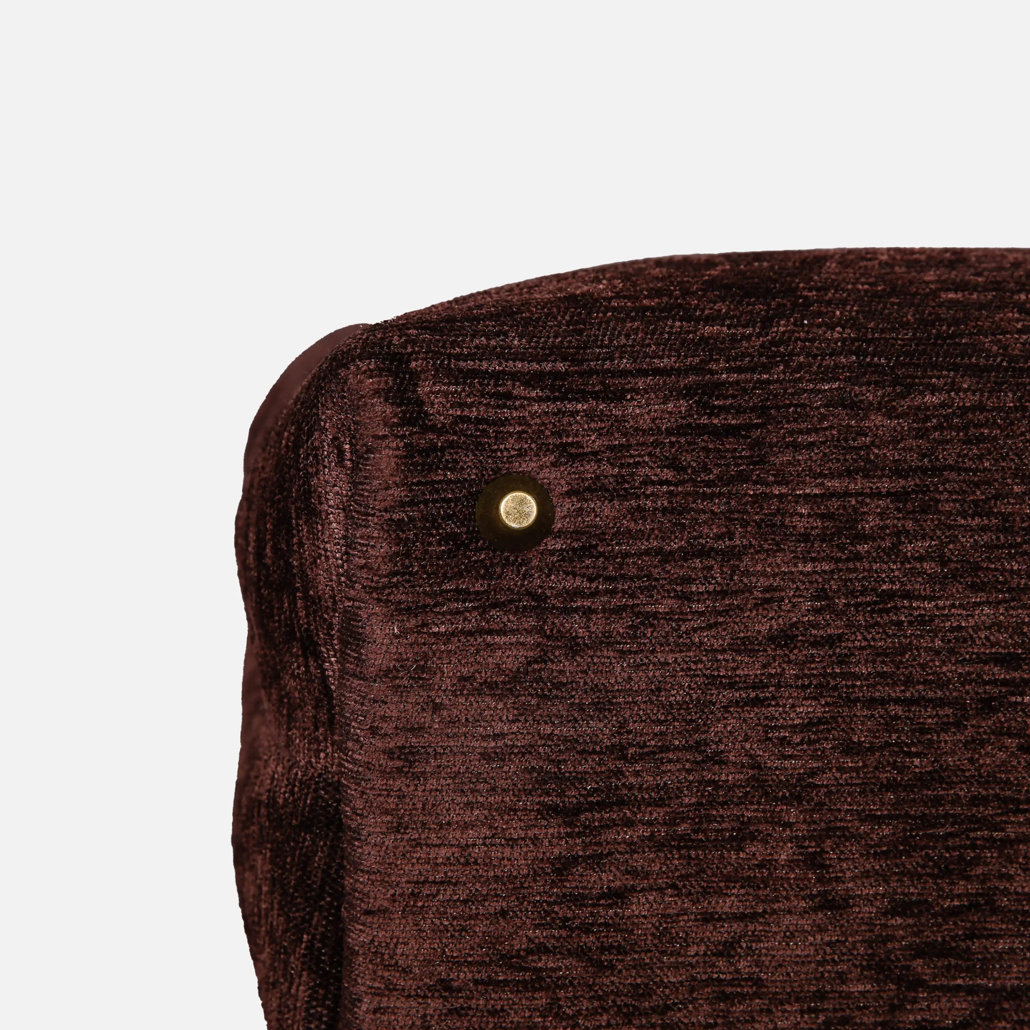 Solid Coffee Carpet Laptop Backpack Carpetbag of America bottom