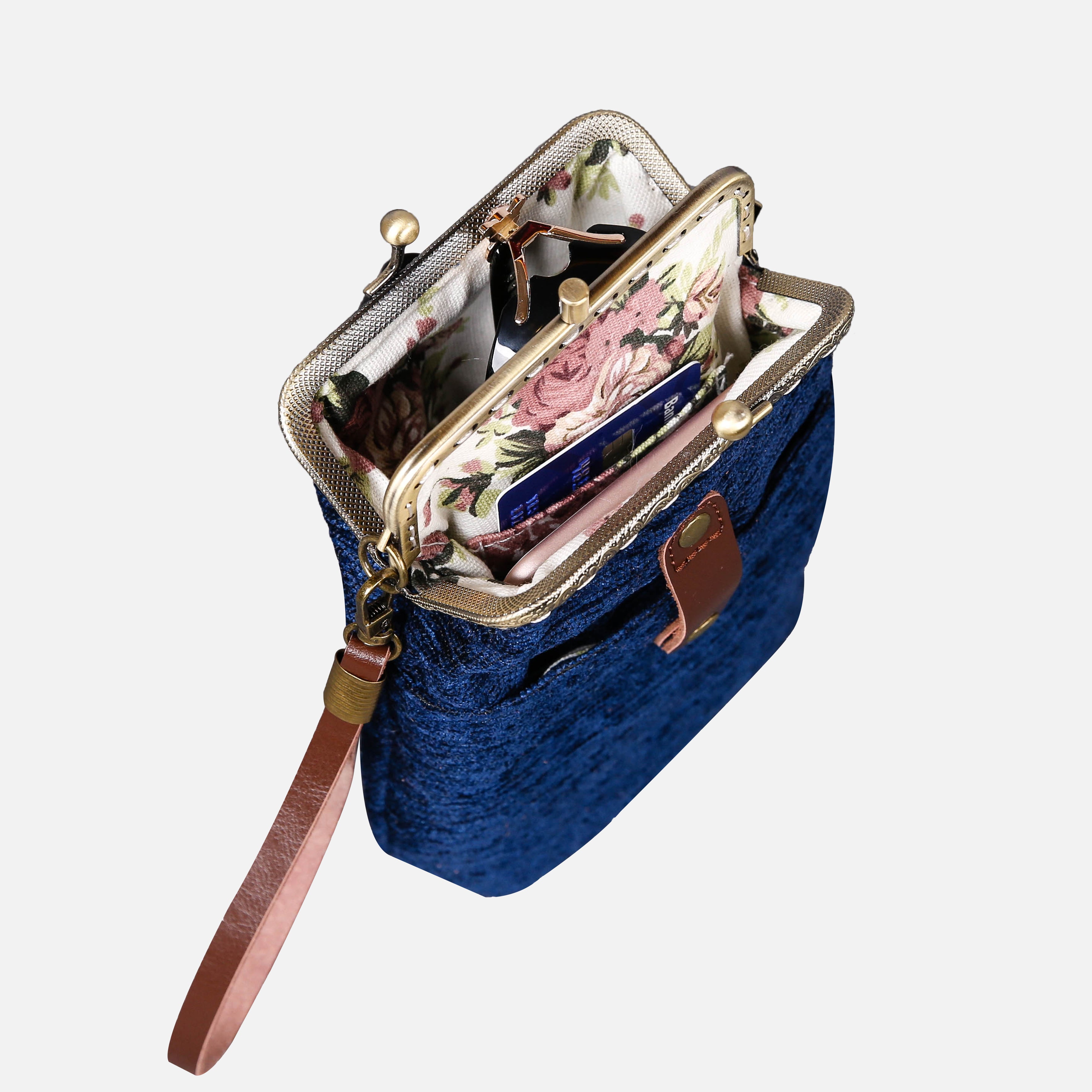 Solid Color Series Carpet Phone Case Carpetbag of America opening