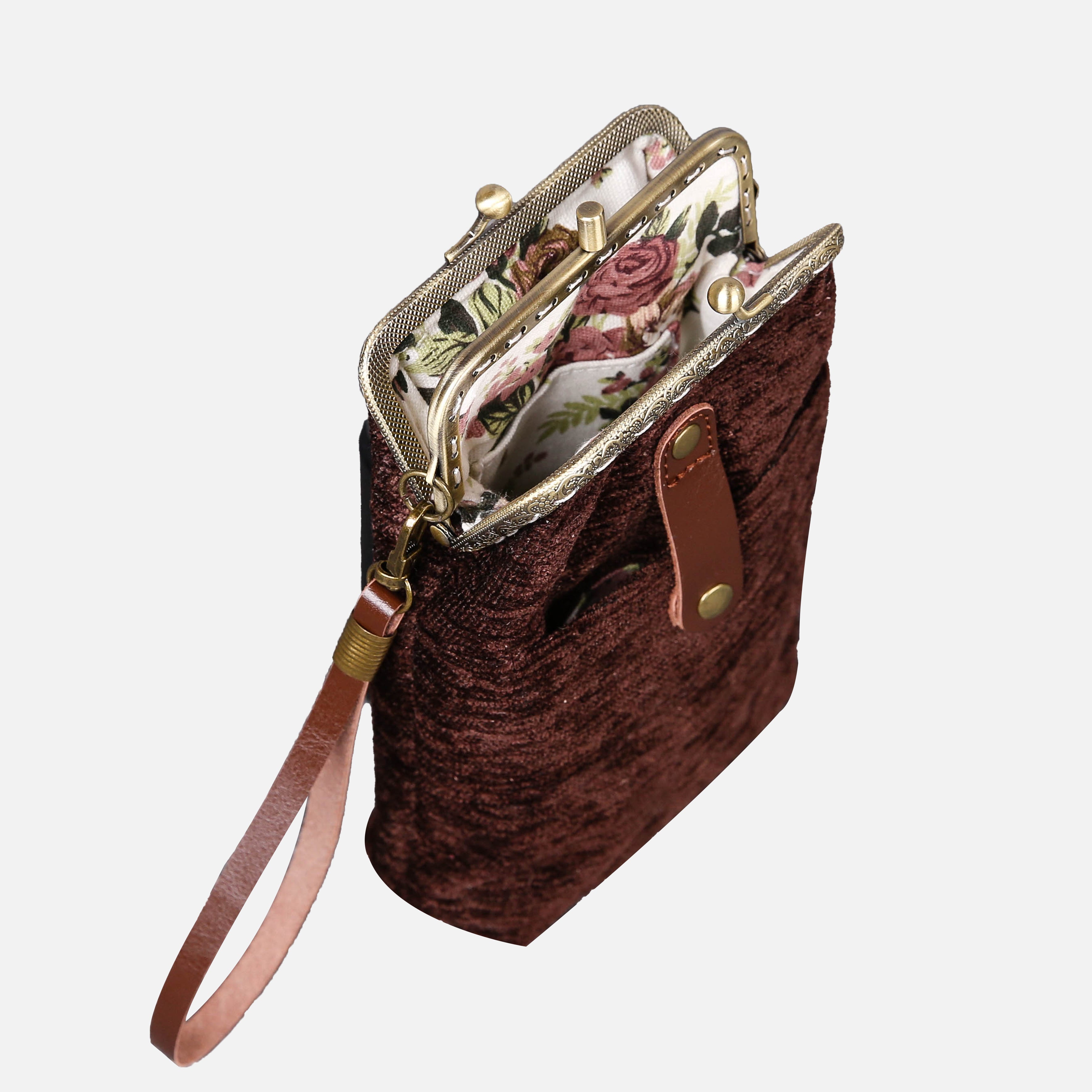 Solid Color Series Carpet Phone Case Carpetbag of America standing