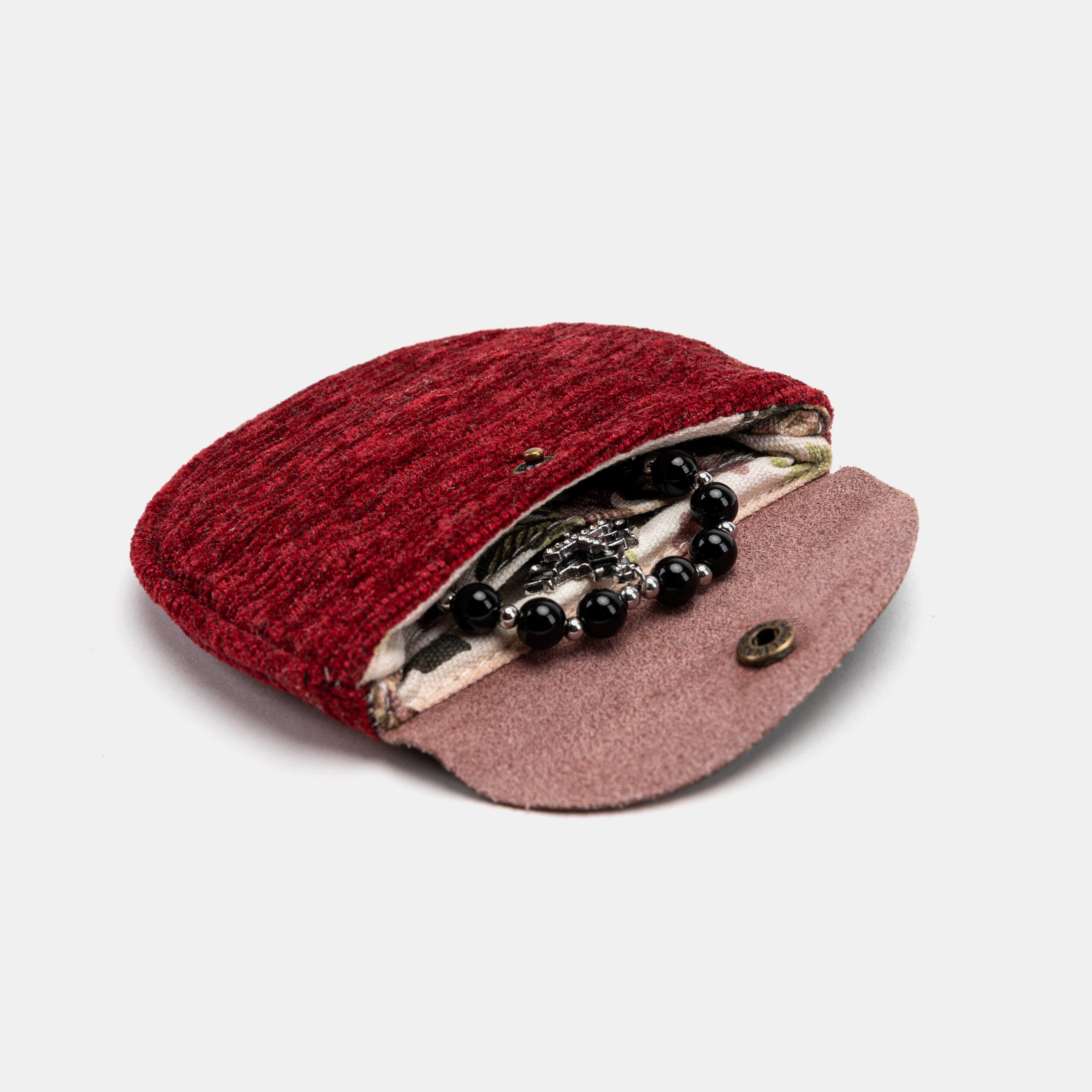 Solid Colors Series Rosary Bag Carpetbag of America red-2