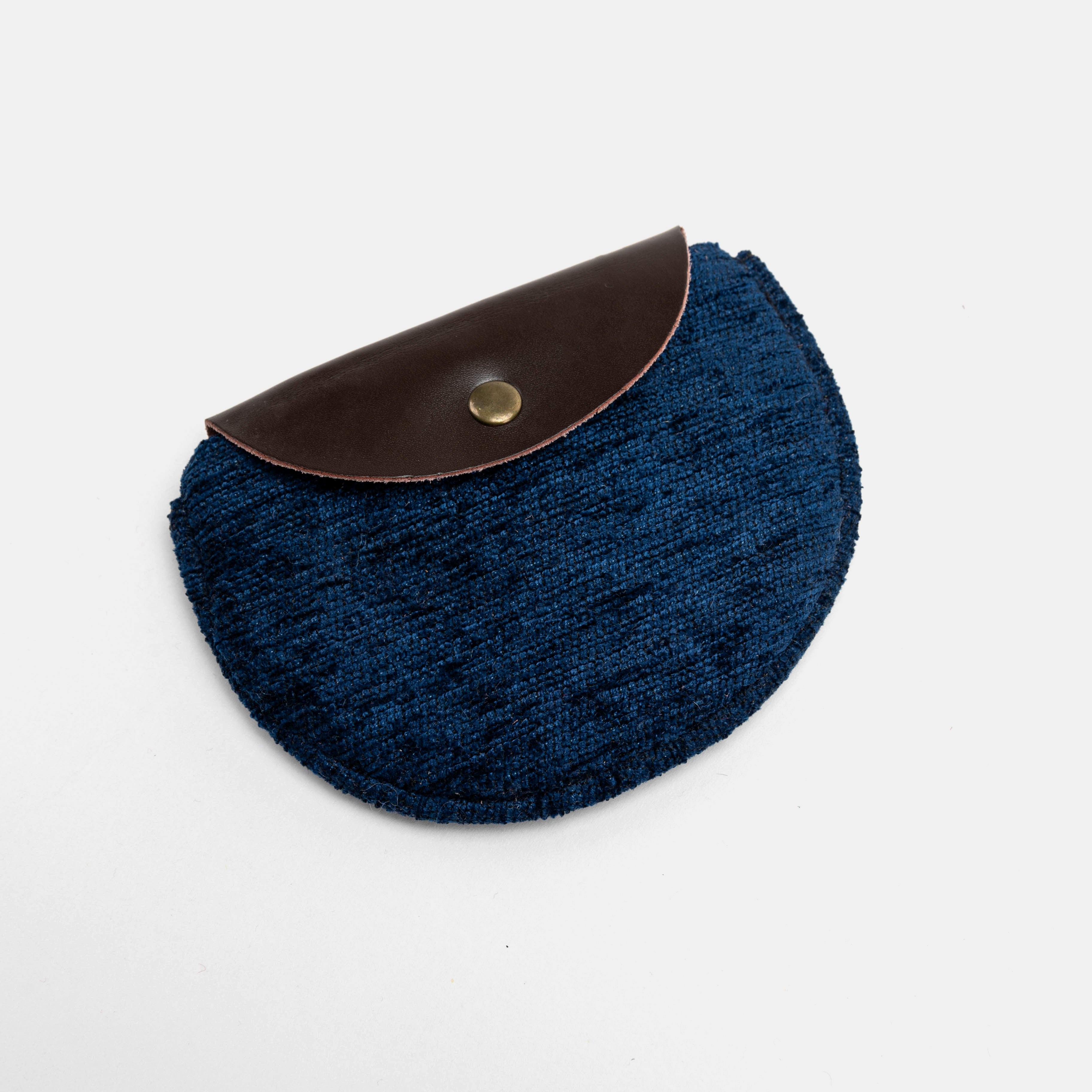 Solid Colors Series Rosary Bag Carpetbag of America blue flap-5