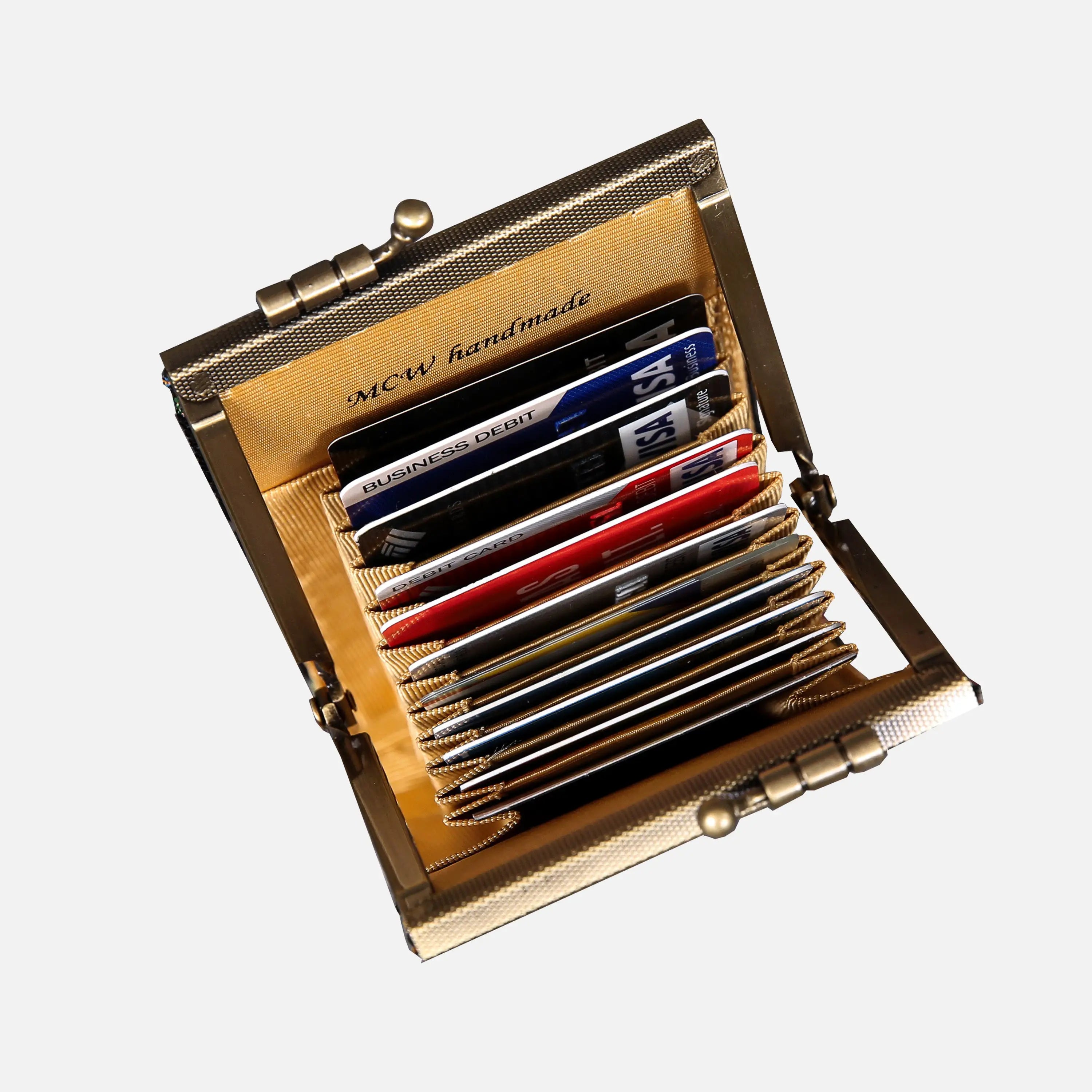 Spring Valley Black Card Wallet  of America 11 slots in use