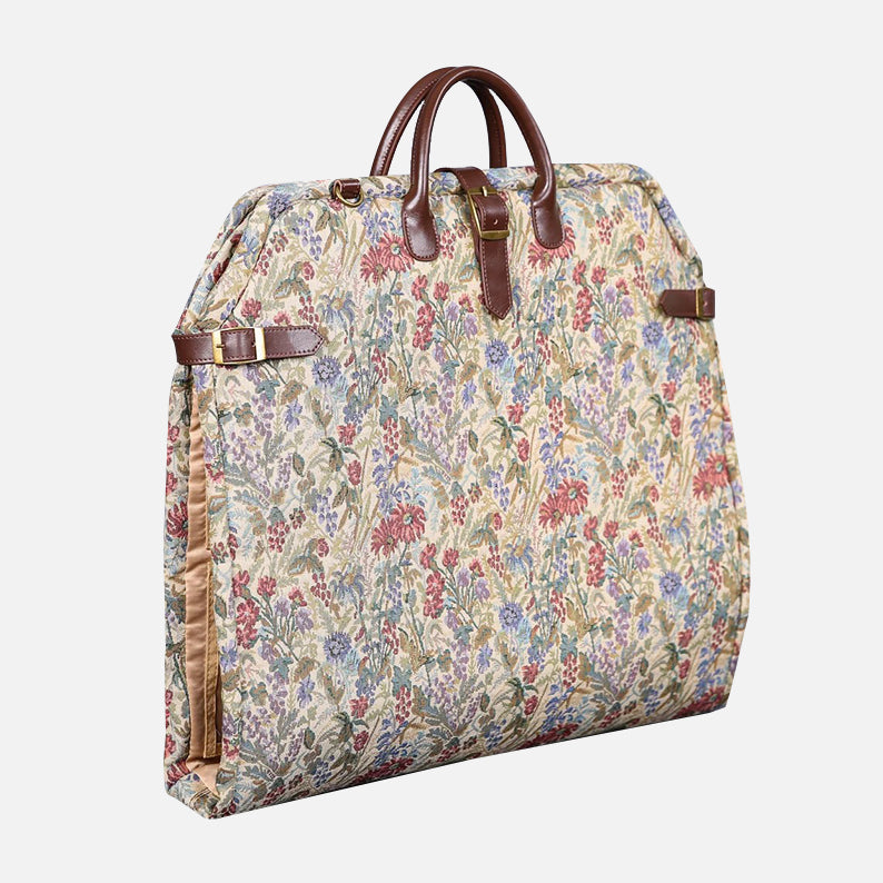 Spring Valley Mint Carpet Garment Bag carpet bag of America Front side