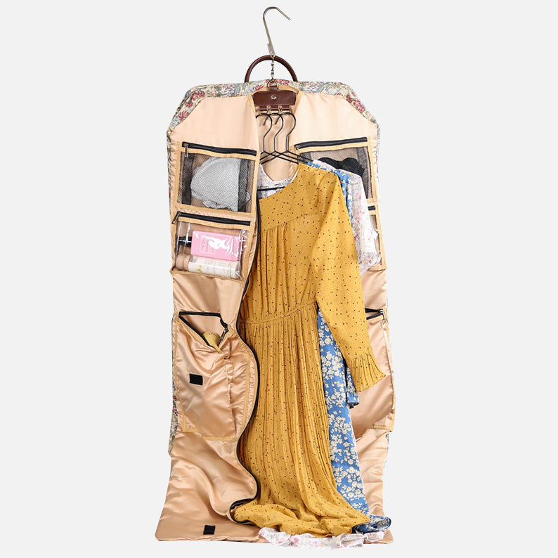 Spring Valley Mint Carpet Garment Bag carpet bag of America in use