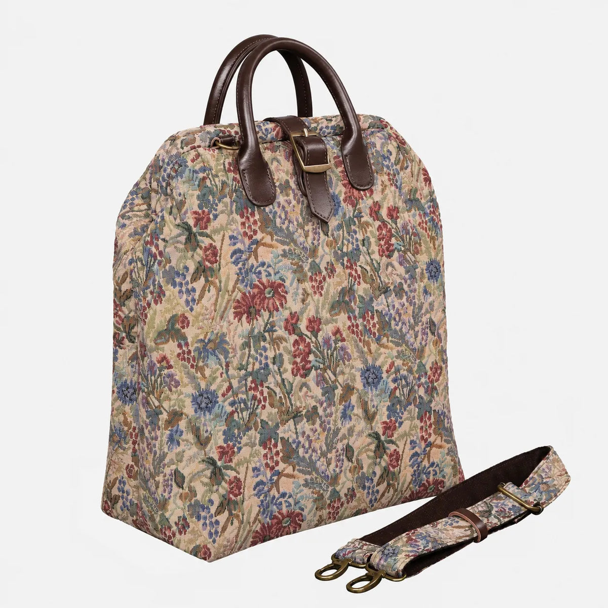 Spring Valley Mint Carpet Laptop Backpack Carpetbag of America with strap