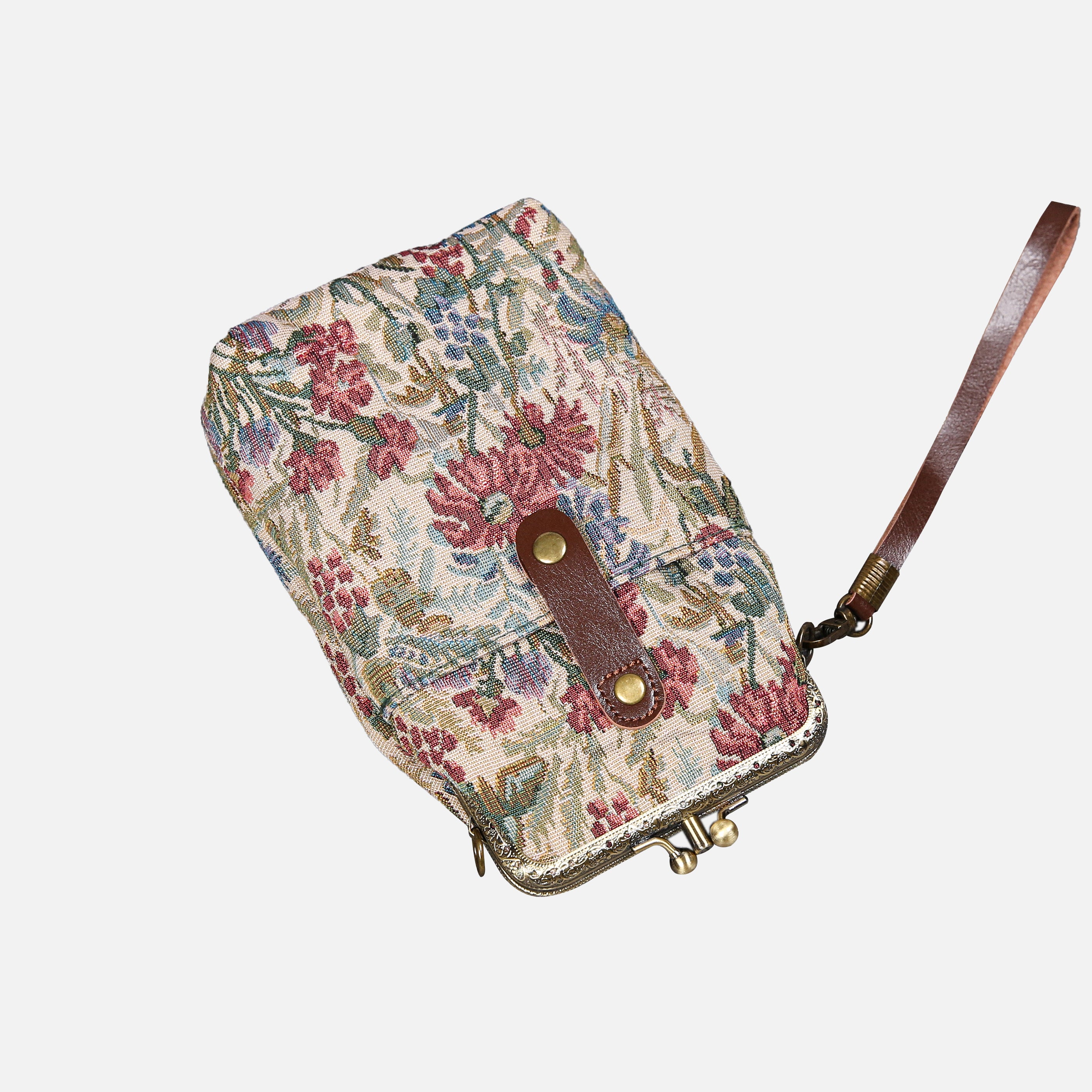 Spring Valley Mint Carpet Phone Case Carpetbag of America lay flat