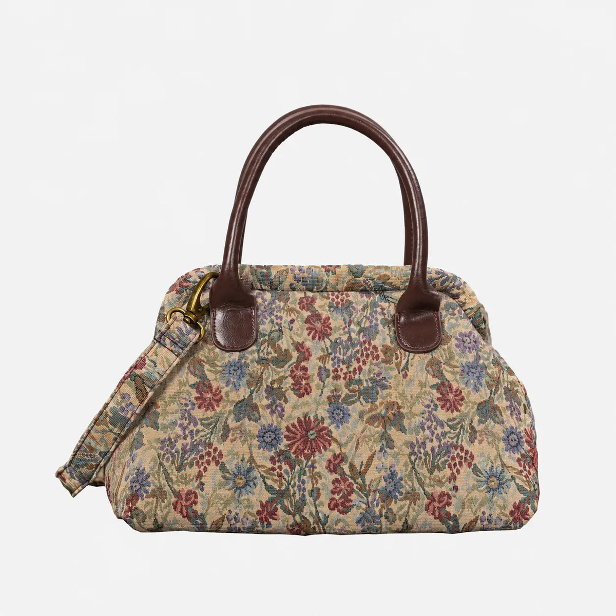 Spring Valley Mint Carpet Satchel carpet bag MCW Handmade of America main