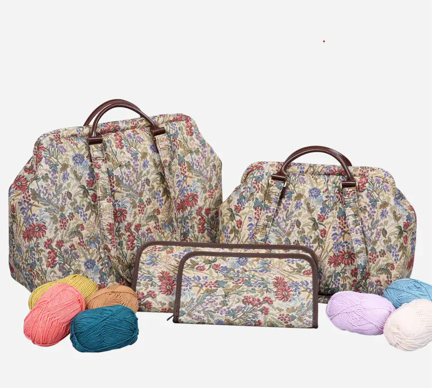 Spring Valley Mint Knitting Project Bag of America-set