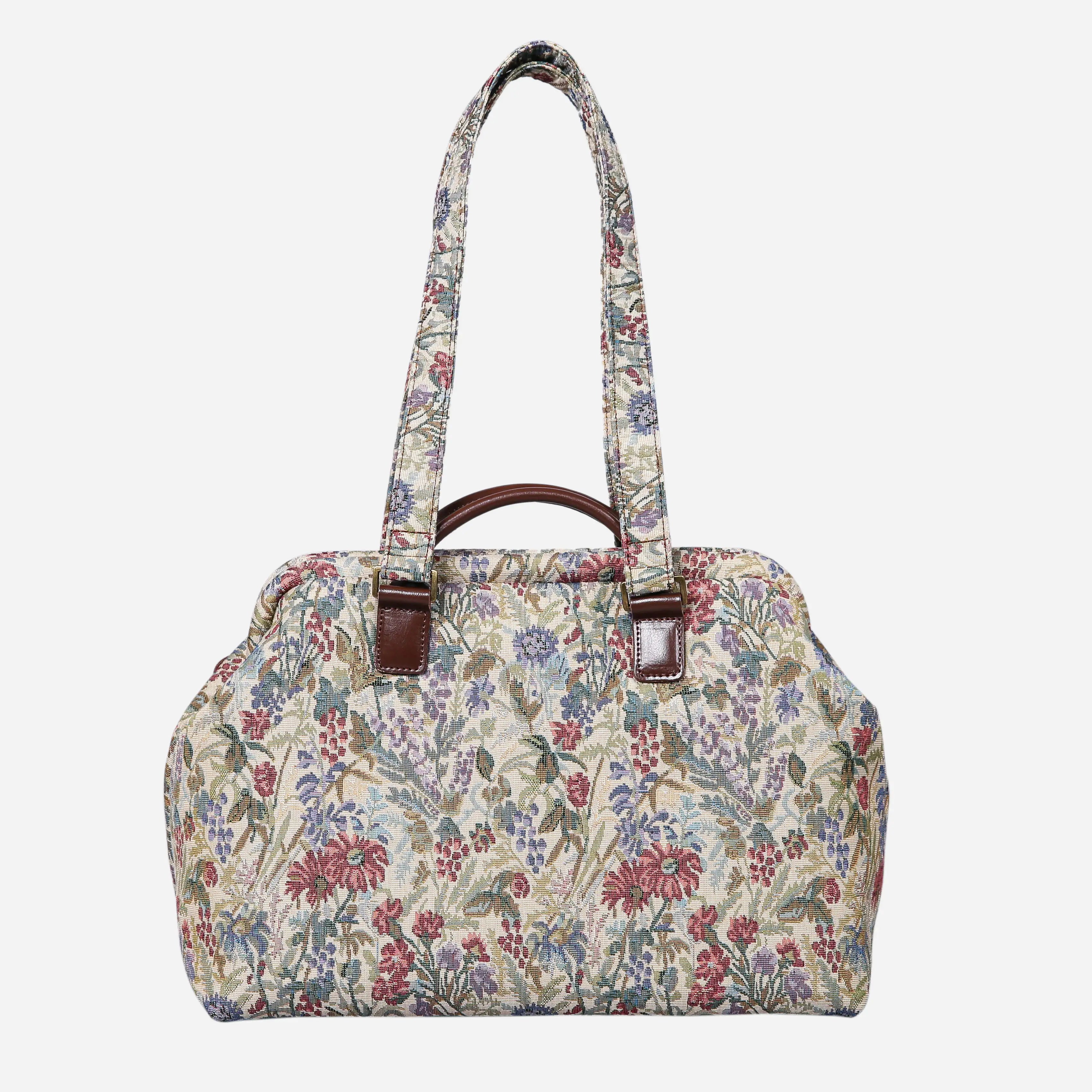Spring Valley Mint Knitting Project Bag of America-with shoulder strap
