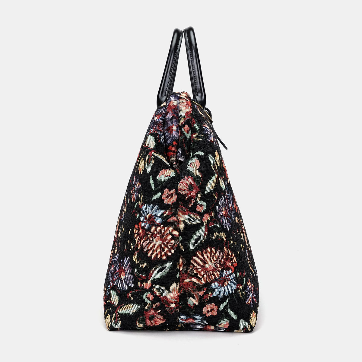 Colorful Cosmos Mary Poppins Weekender Carpetbag of America side