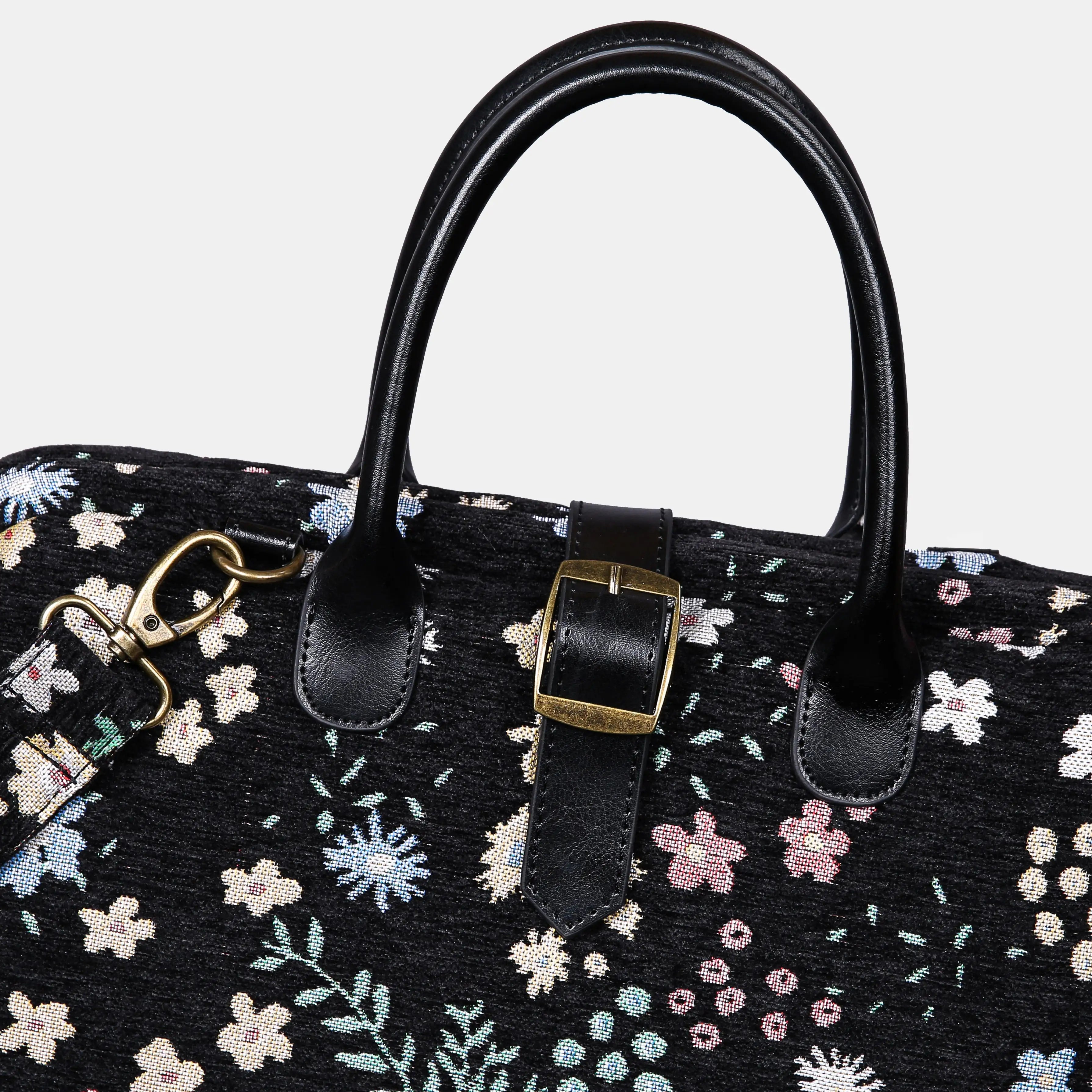 Botanical Garden Mary Poppins Weekender Carpetbag of America buckle