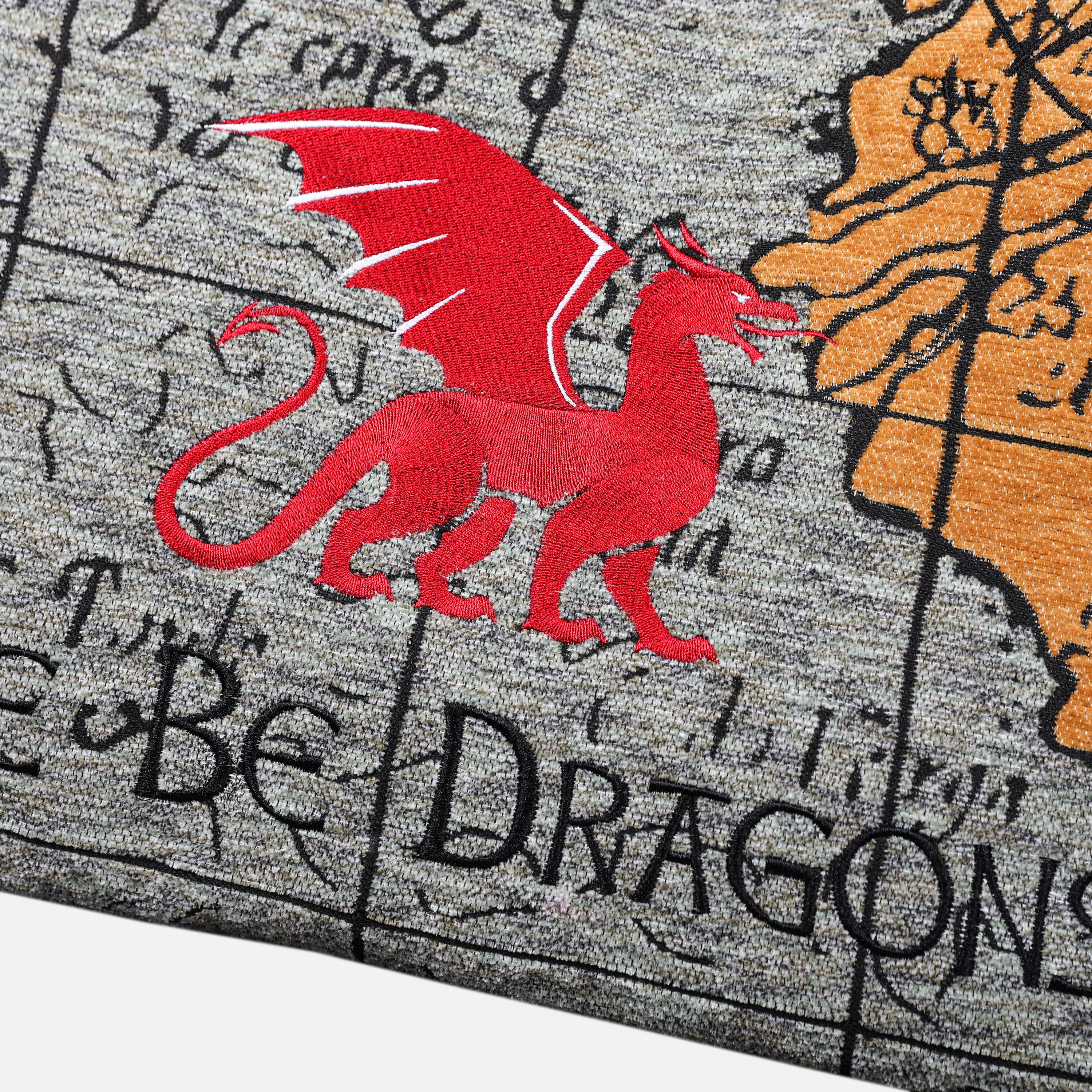 Here Be Dragons Mary Poppins Weekender carpet bag MCW Handmade-3