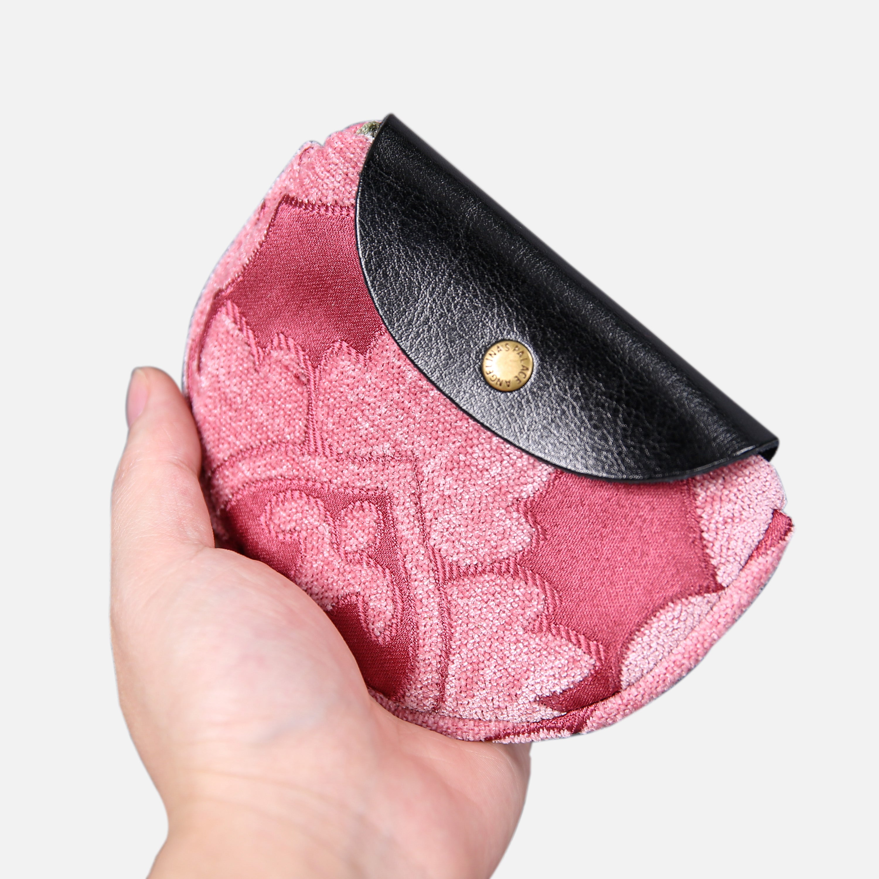 Queen Rose Pink Flap Coin Purse  MCW Handmade