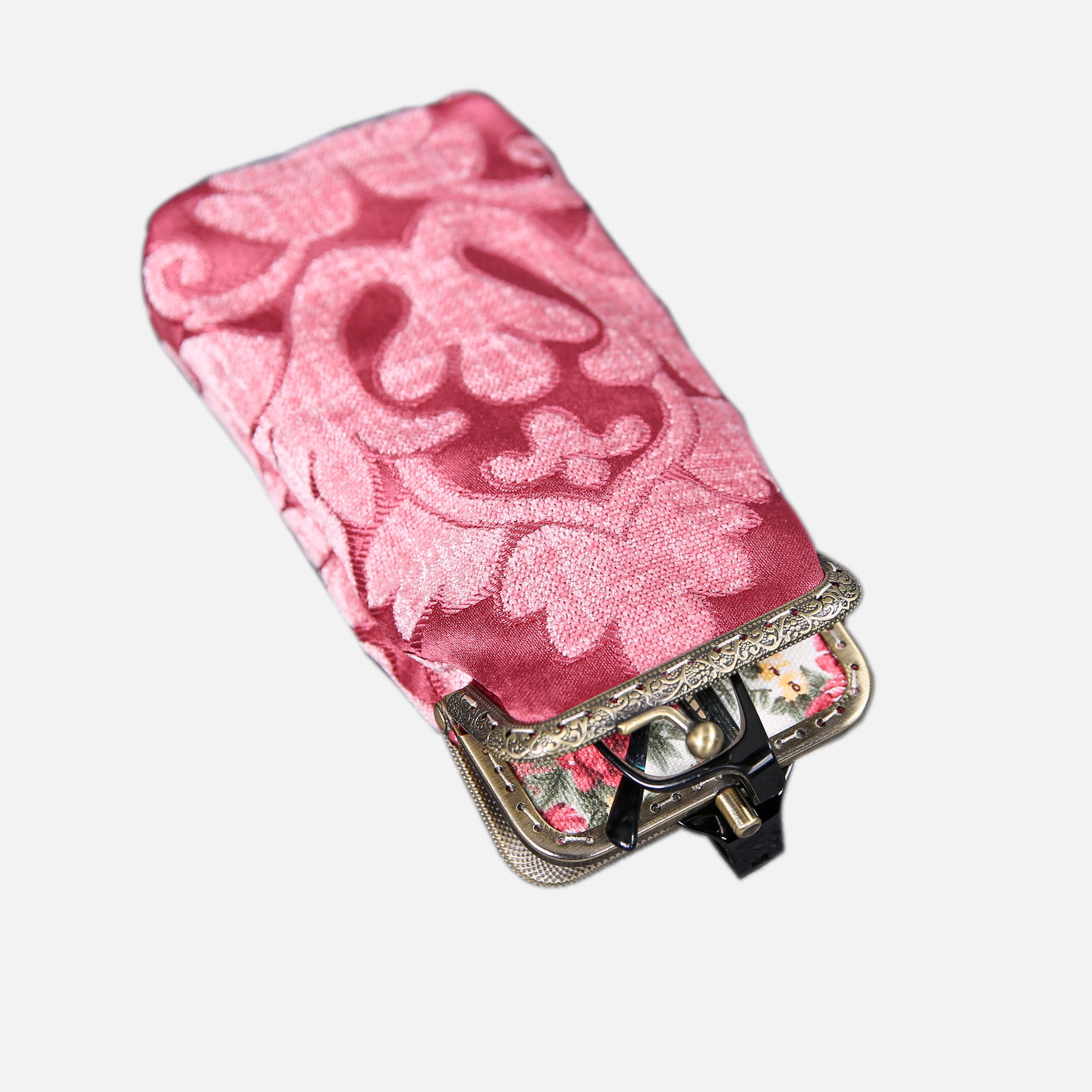 Queen Rose Pink Carpet Eyeglasses Case  MCW Handmade-1
