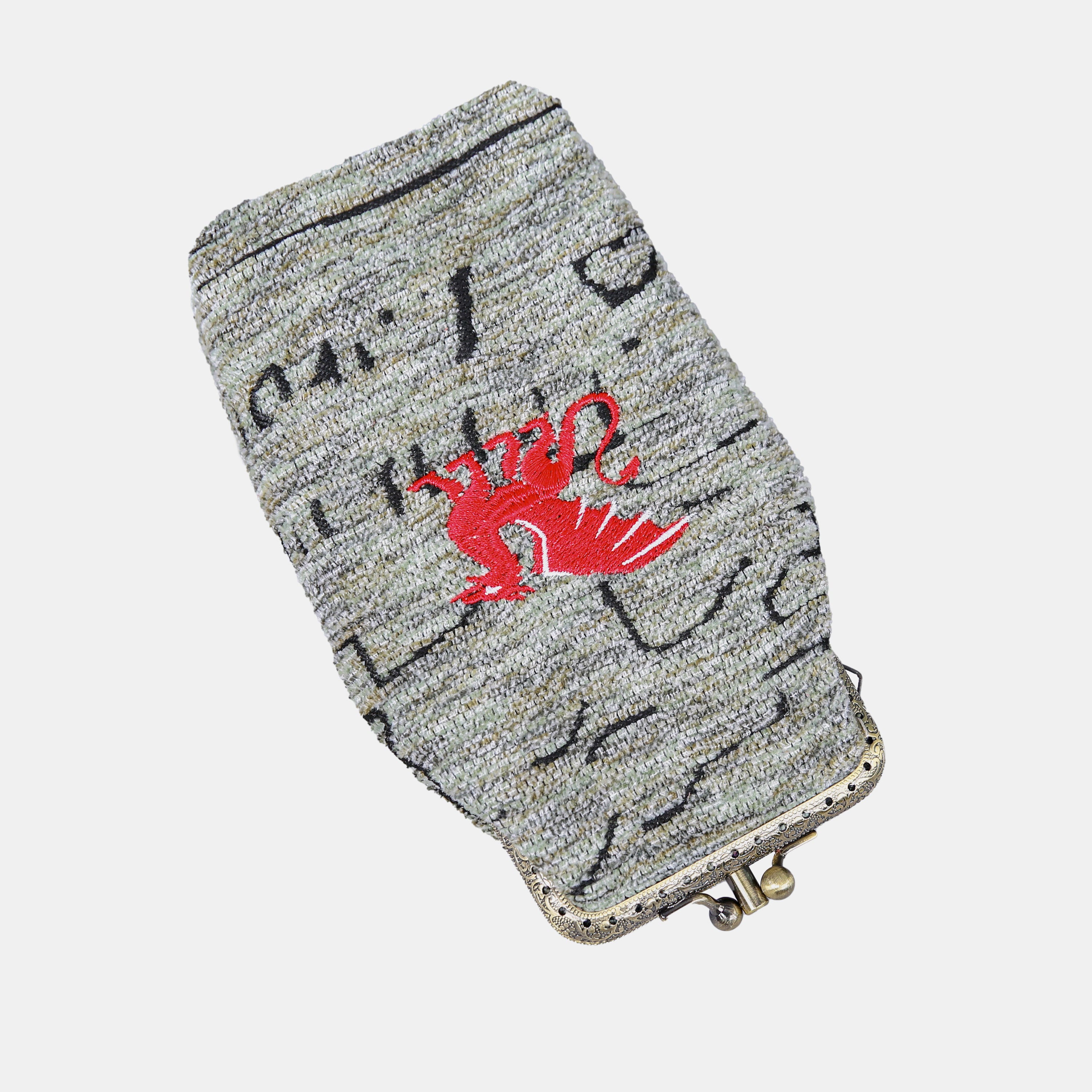 Here Be Dragons Carpet Eyeglasses Case Carpetbag of America main