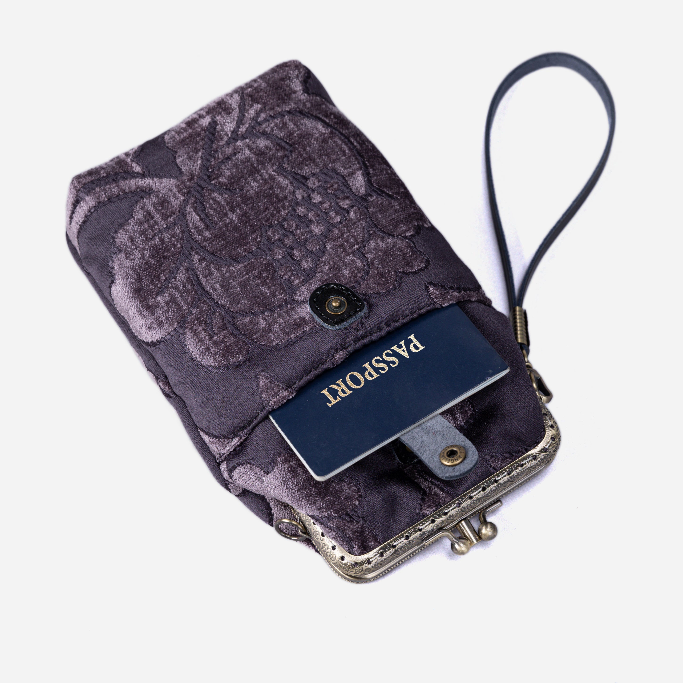 Floral Brocade Purple Carpet Phone Case  MCW Handmade-3