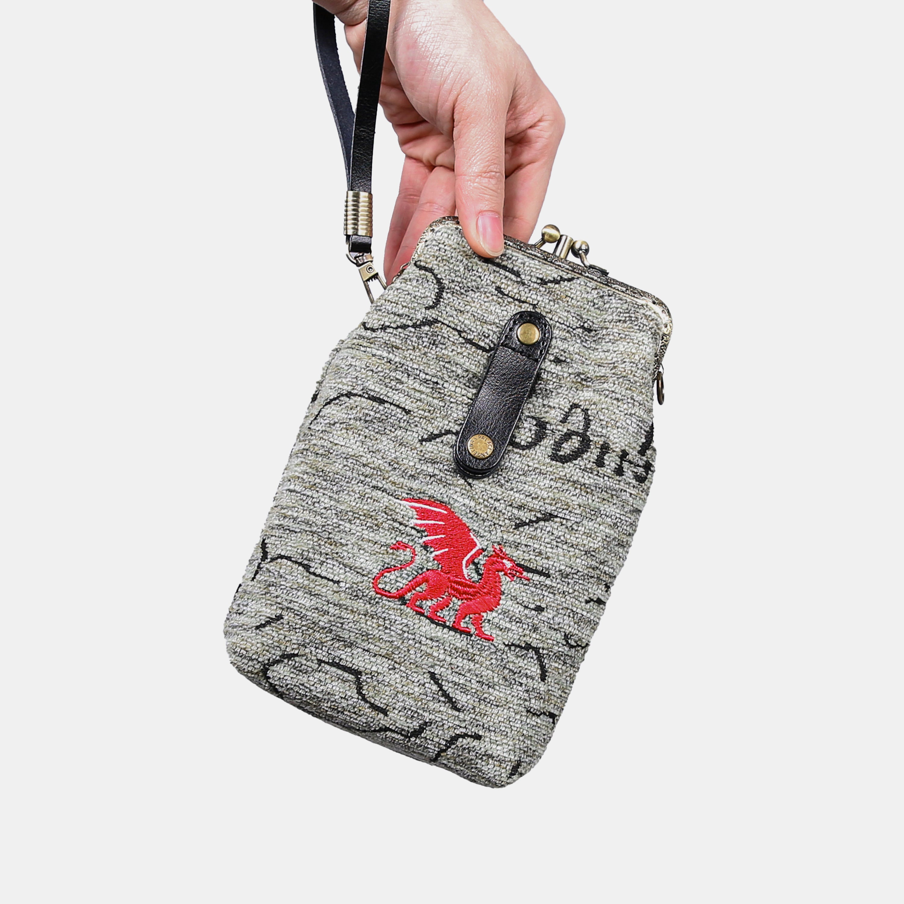 Here Be Dragons Carpet Phone Case Carpetbag of America main
