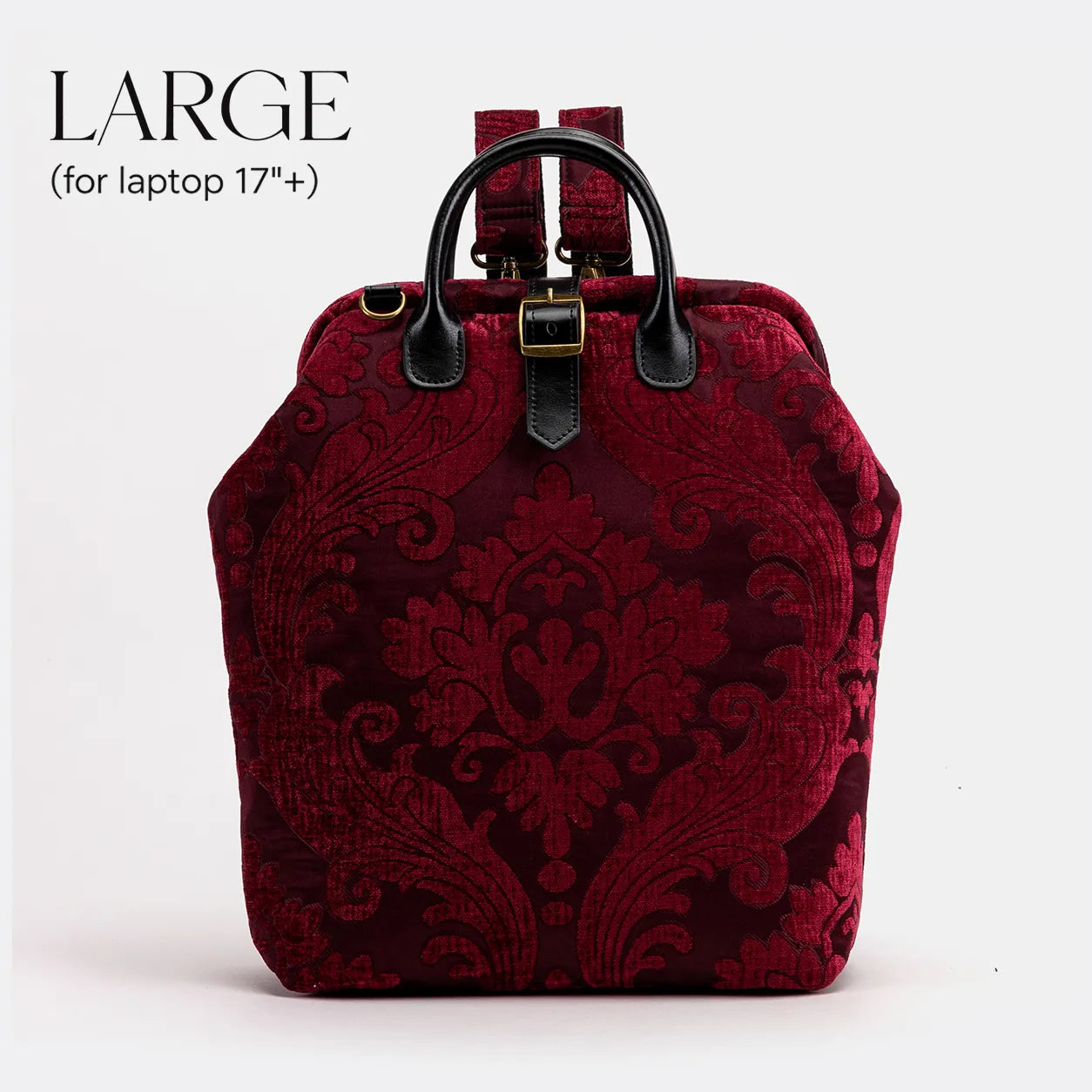 Queen Wine Carpet Large Laptop Backpack Carpetbag of America main