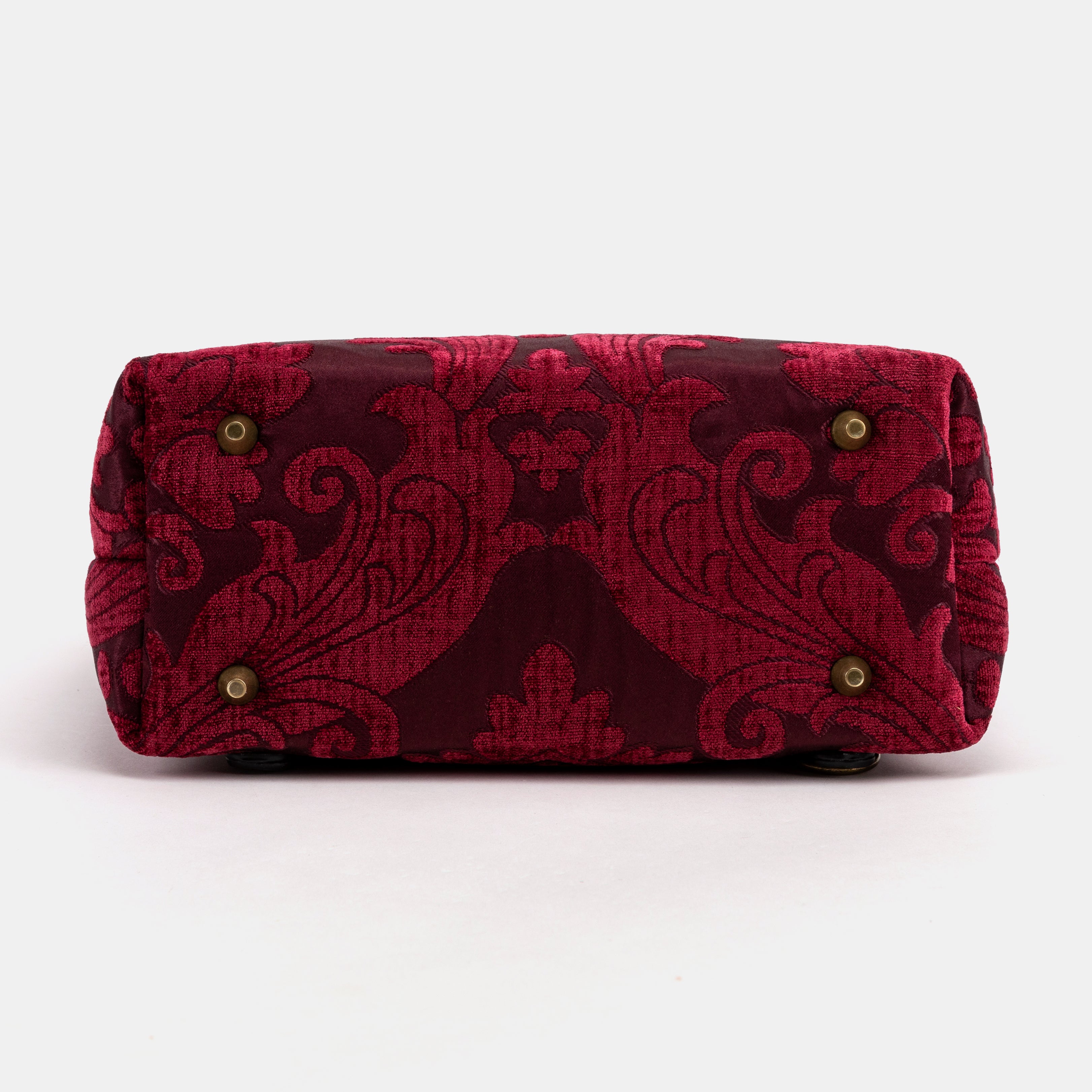 Queen Wine Carpet Laptop Backpack bottom