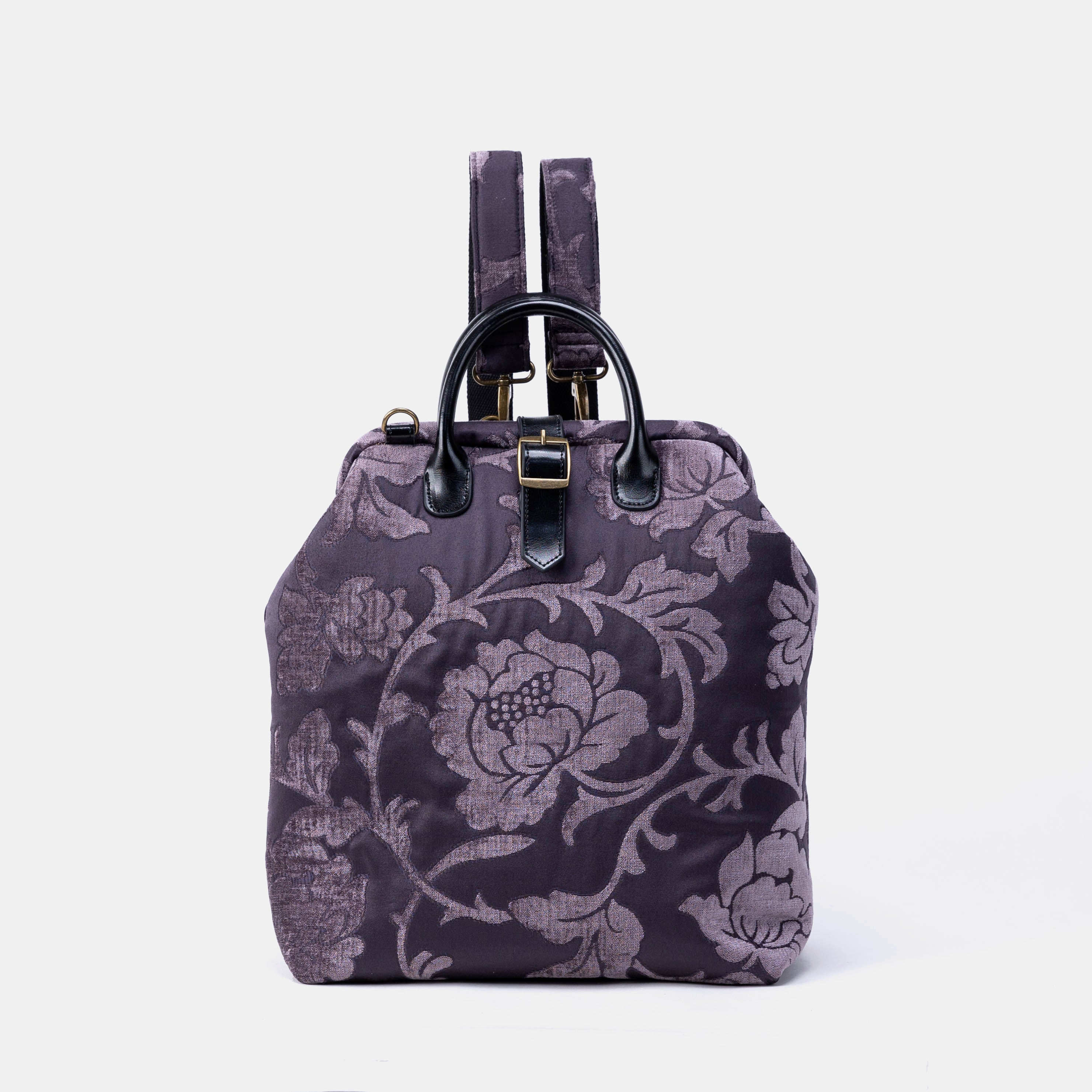 Floral Brocade Purple Carpet Laptop Backpack  Main picture