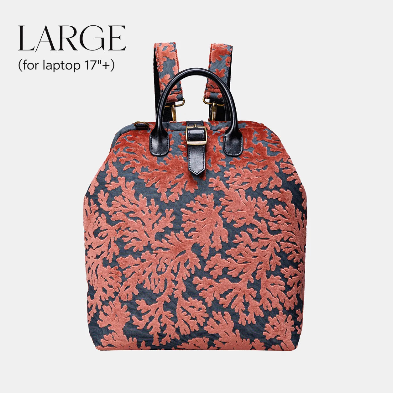 St Tropez Scuba Coral Carpet Large Laptop Backpack of America main