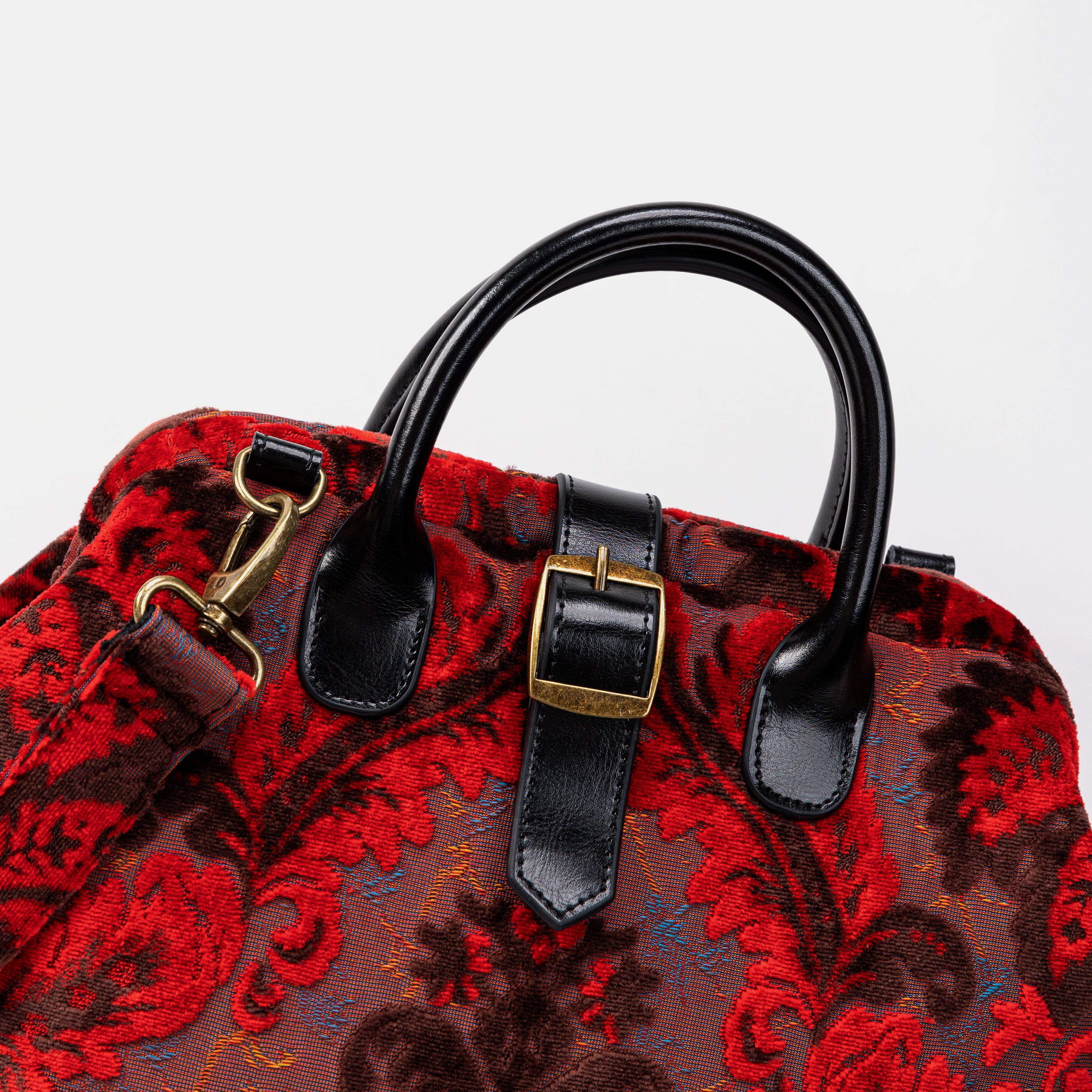 Revival scarlet Carpet Laptop Backpack Mary Poppins Bag closure