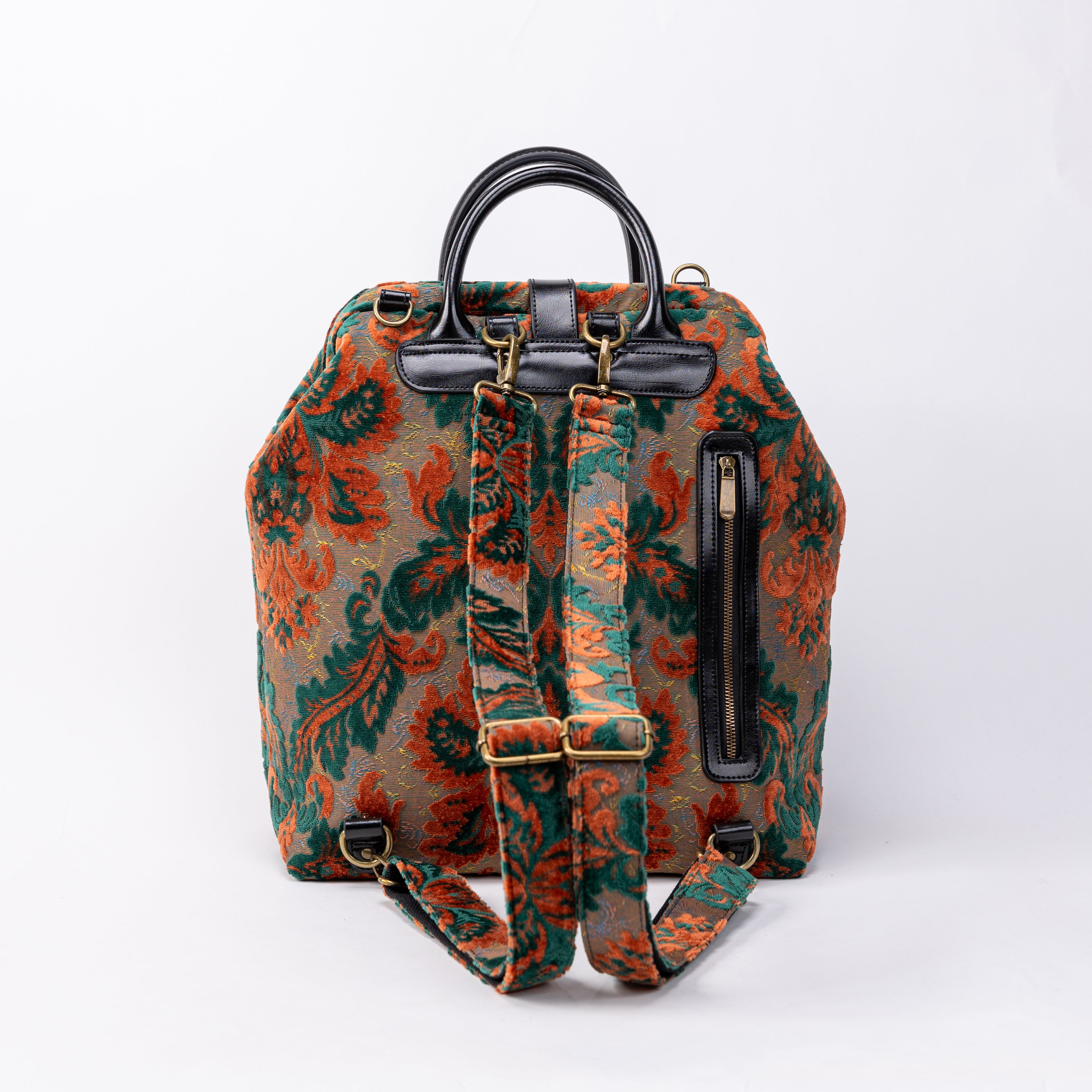 Revival jade Carpet Laptop Backpack Mary Poppins Bag back