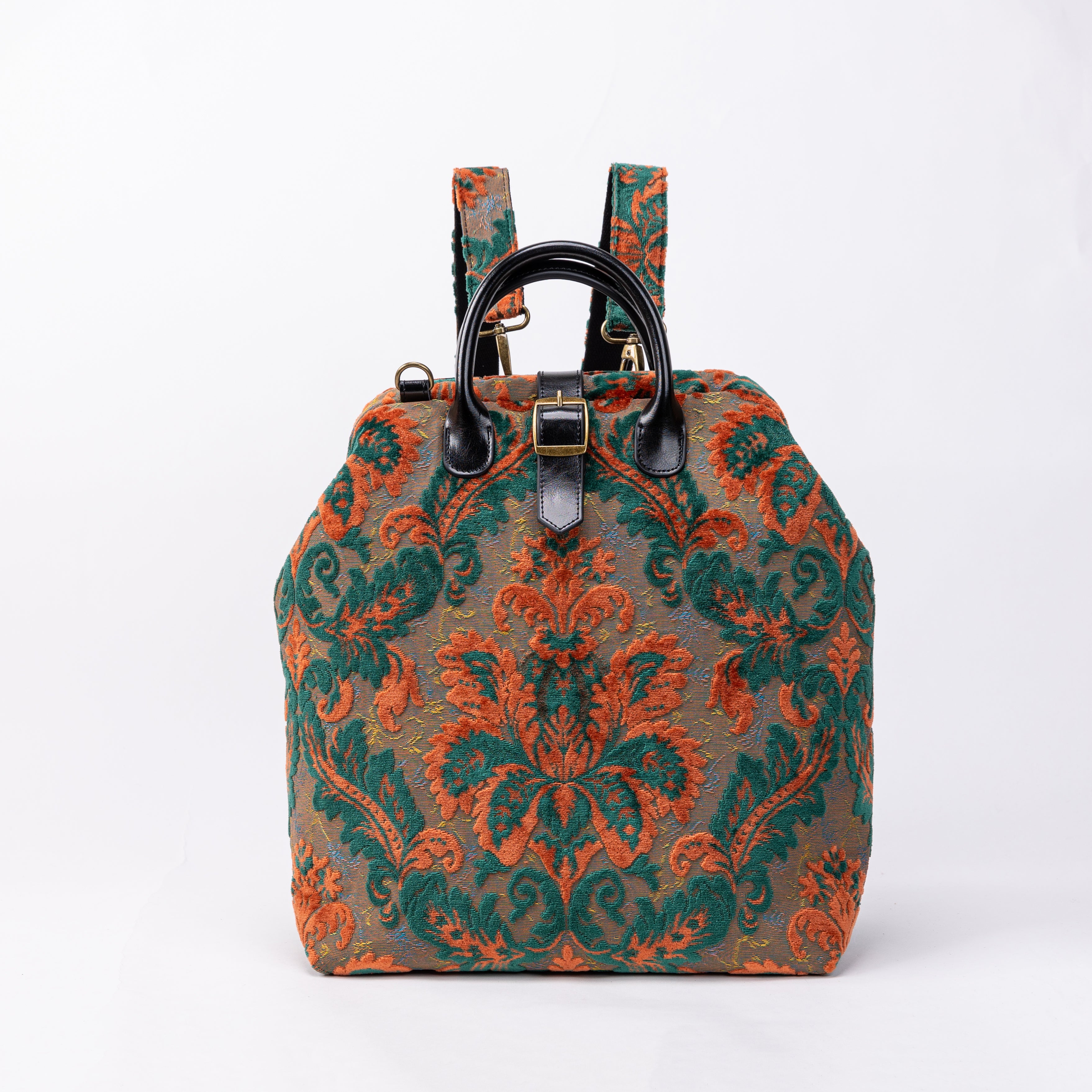Revival jade Carpet Laptop Backpack Mary Poppins Bag front