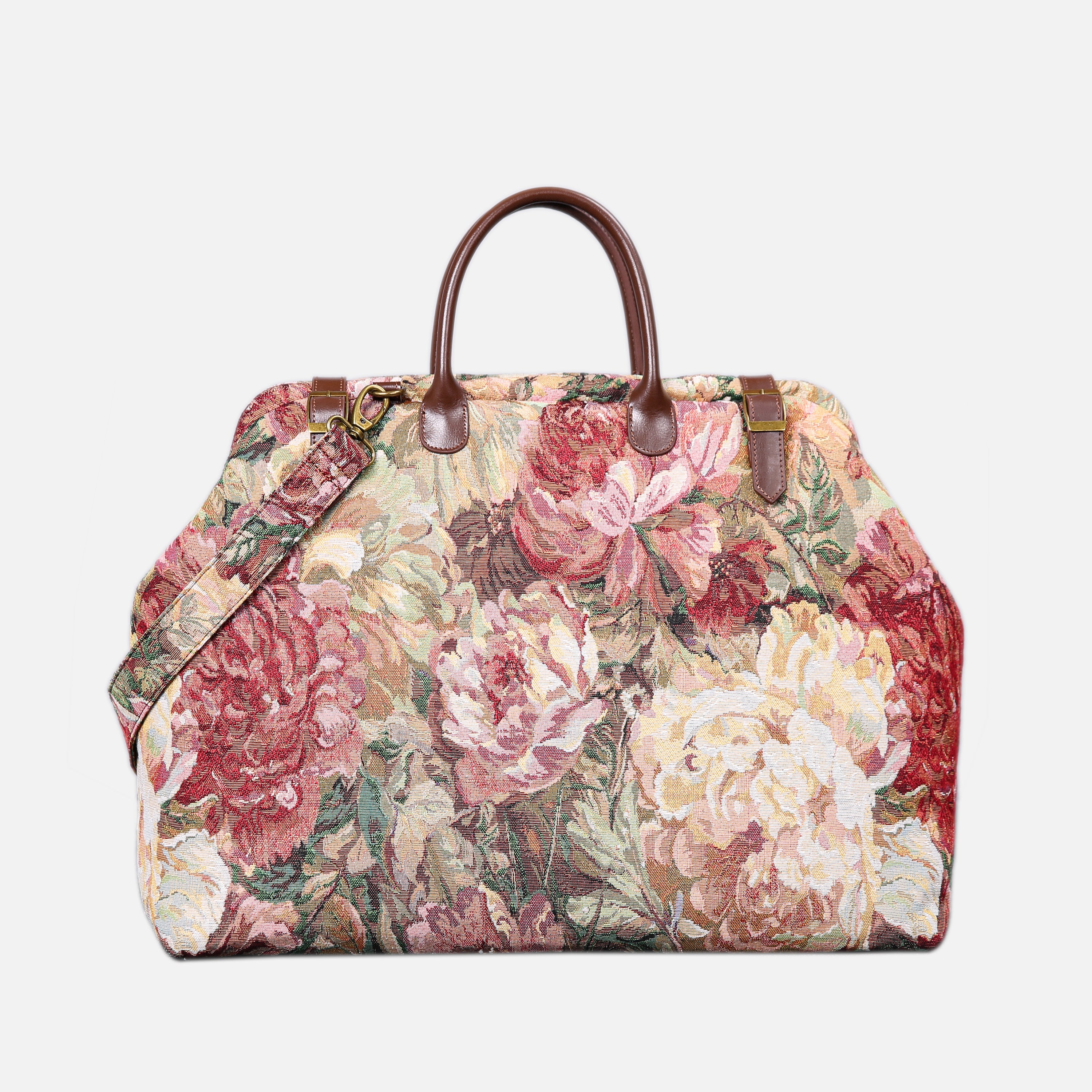 Rose Bush Large Carpetbag  MCW Handmade