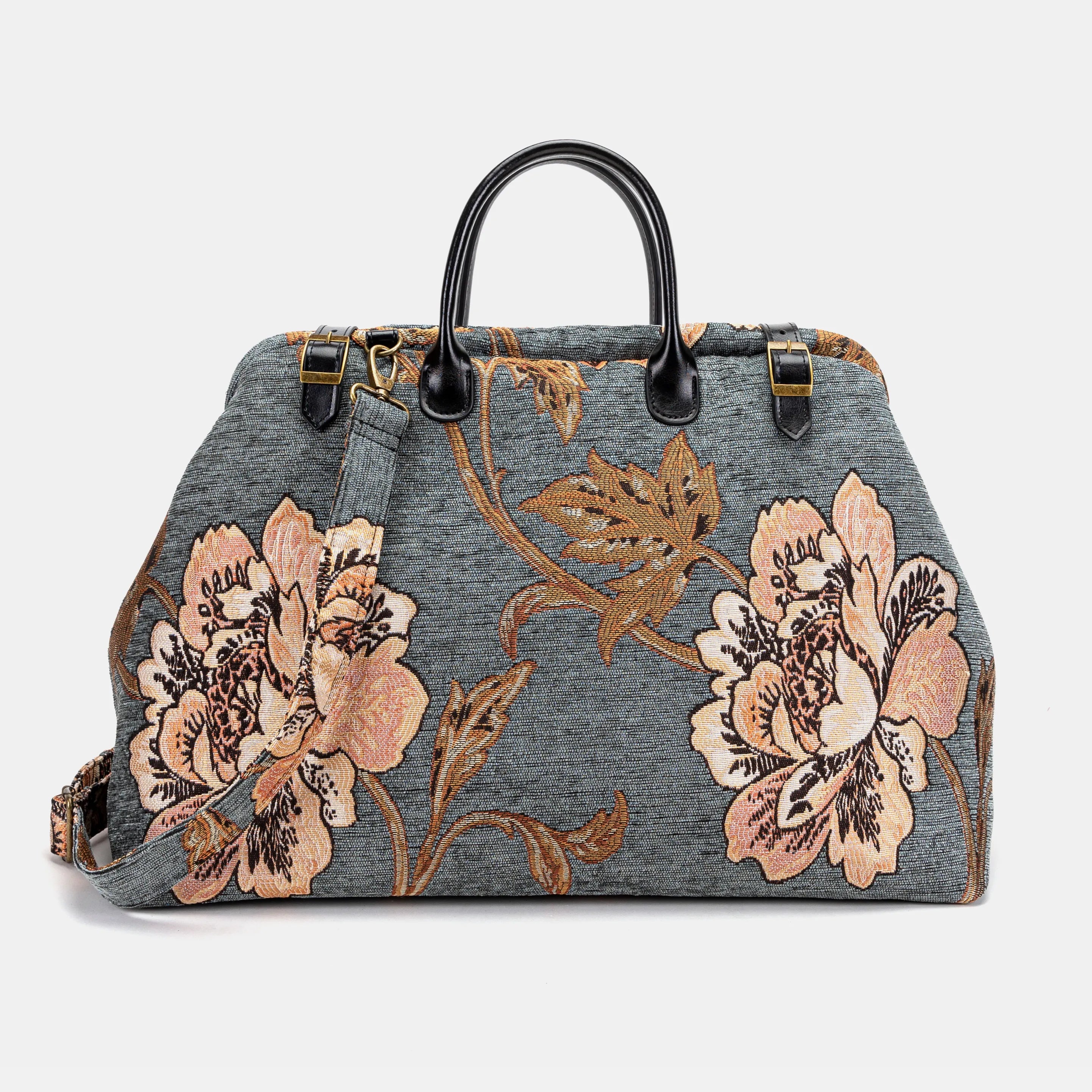 Magnolia Flower Large Carpetbag Carpetbag of America main
