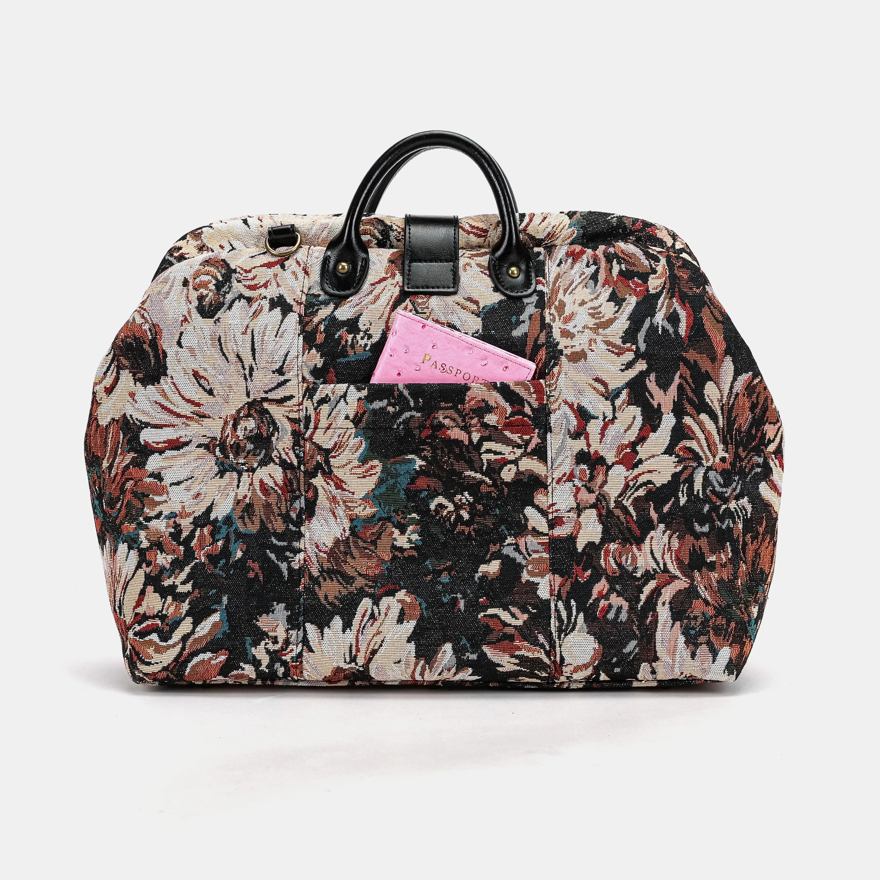Daisy Black Laptop Work Bag back