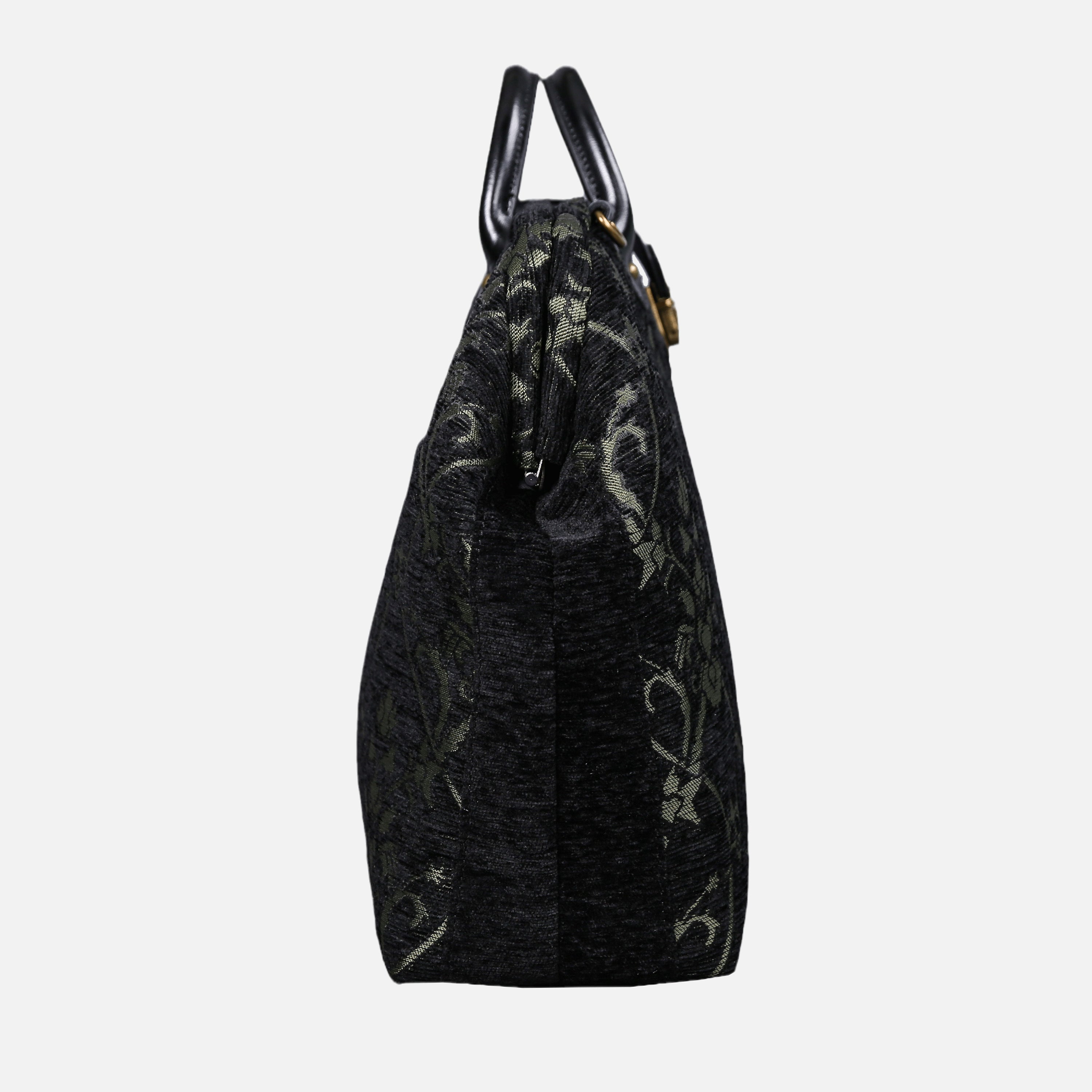 Carnaby Black carpet bag MCW Handmade-5