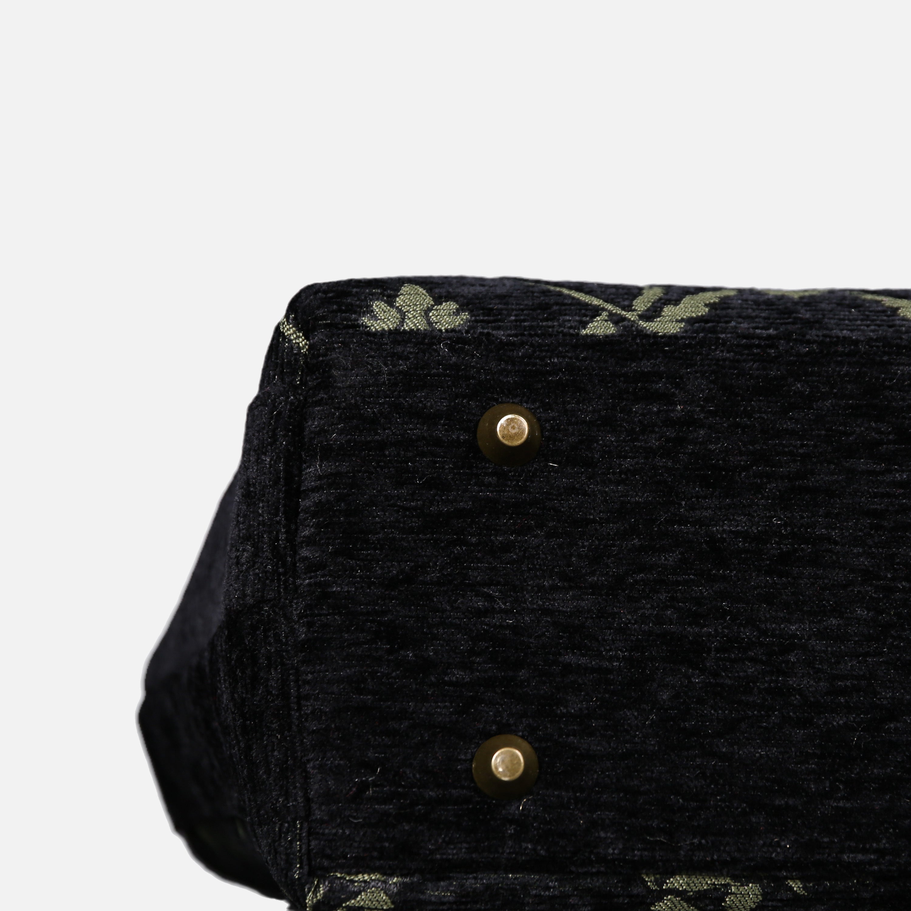 Carnaby Black carpet bag MCW Handmade-6