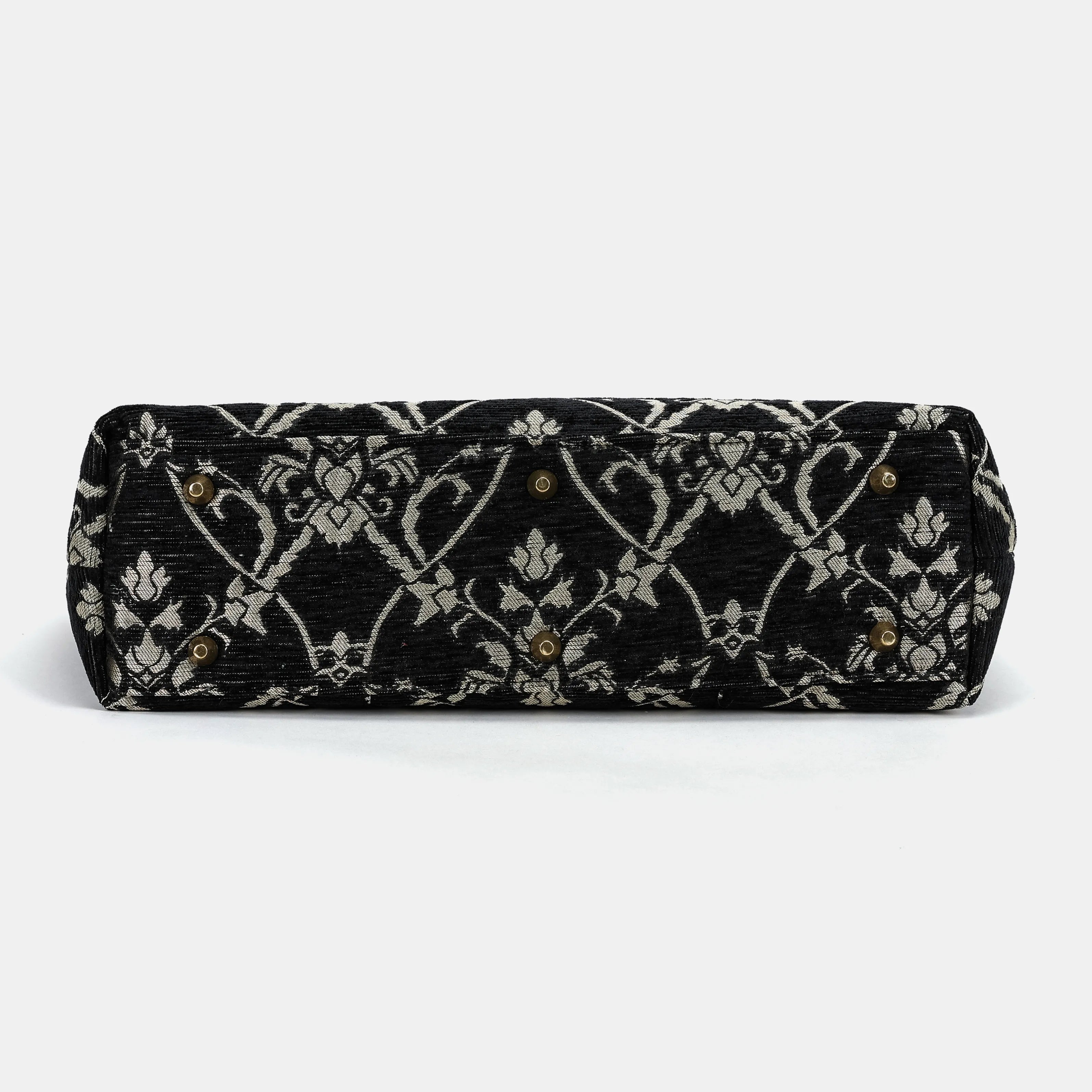 Carnaby Black Carpetbag of America bottom
