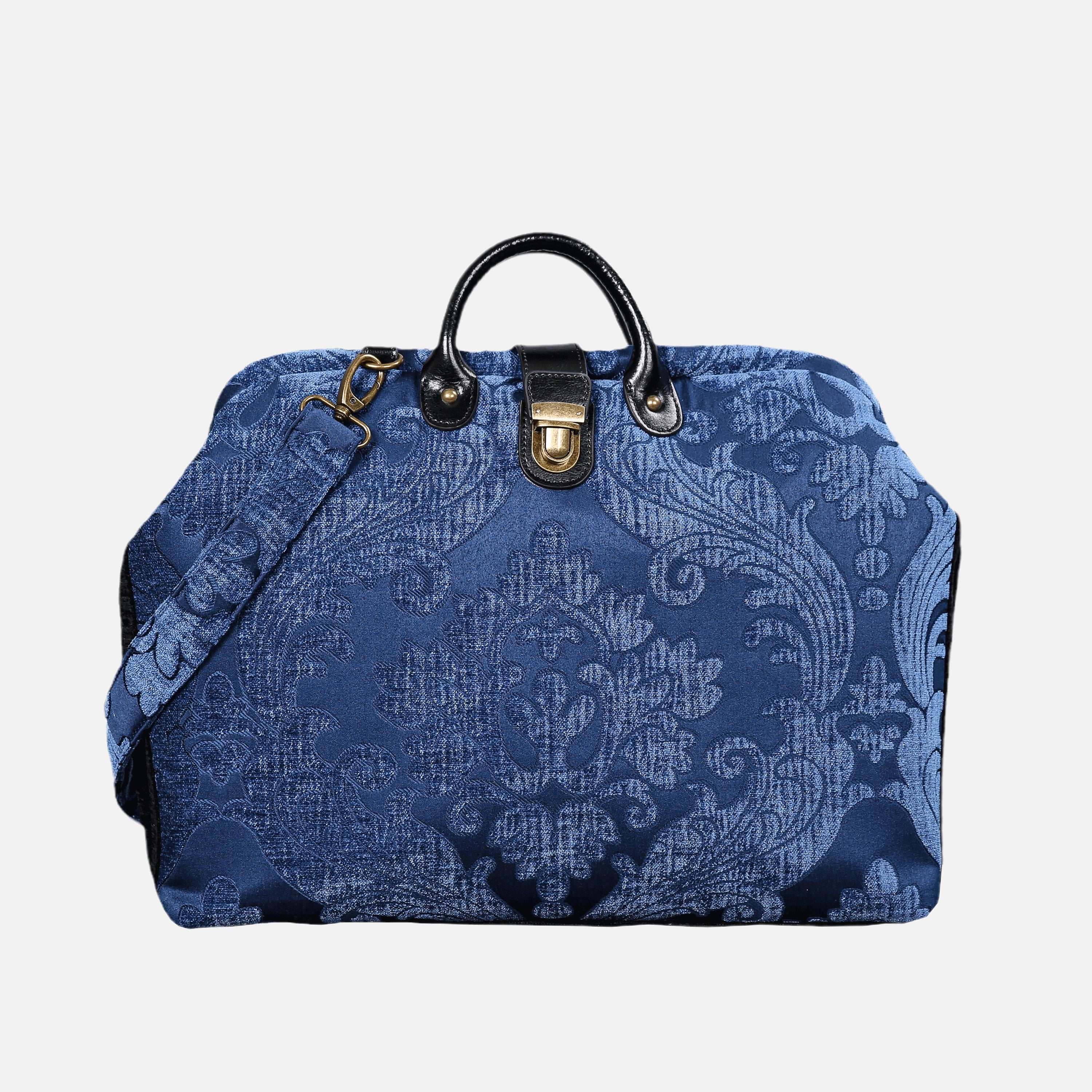 Queen Royal Blue carpet bag MCW Handmade