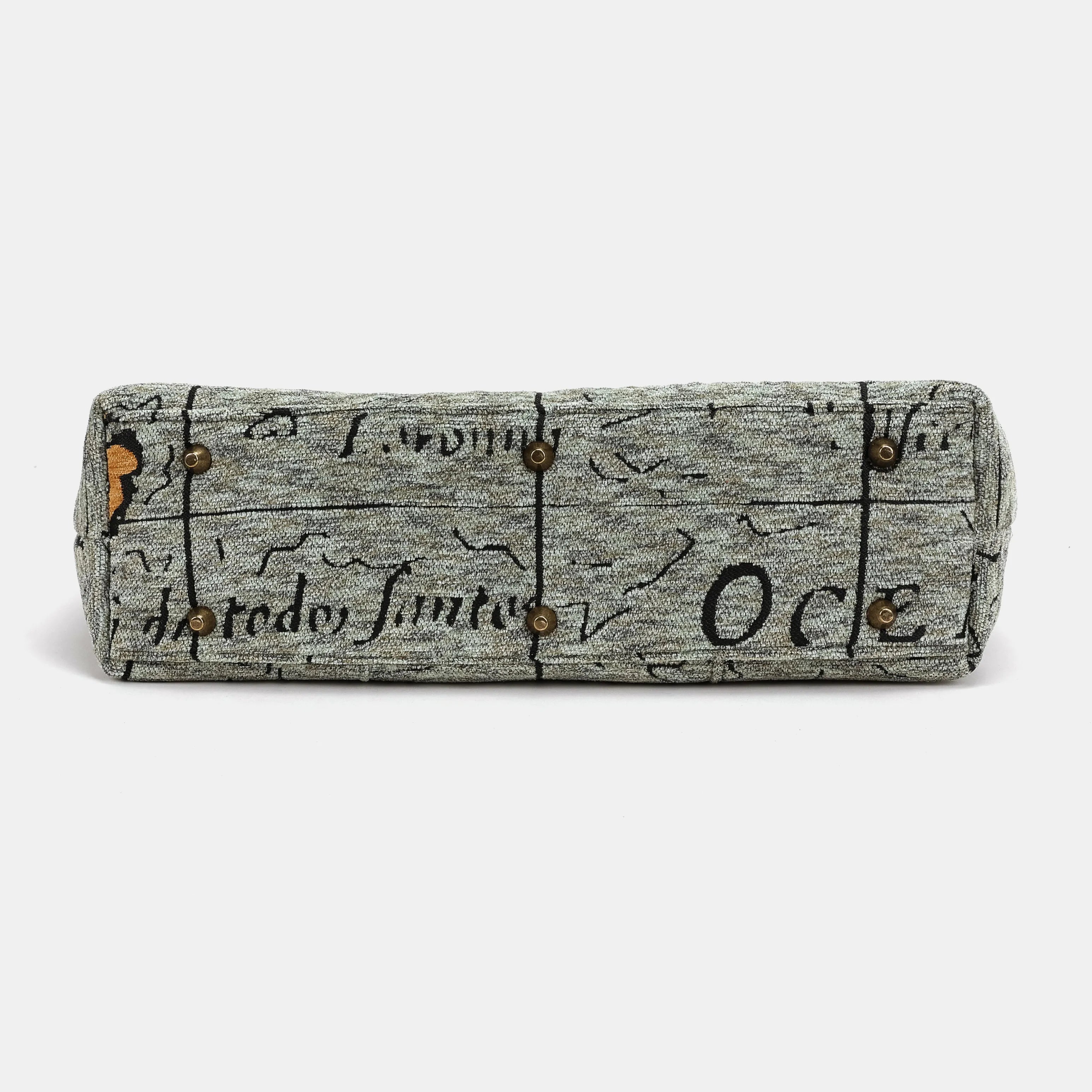 Here Be Dragons Laptop Work Bag of America-Bottom