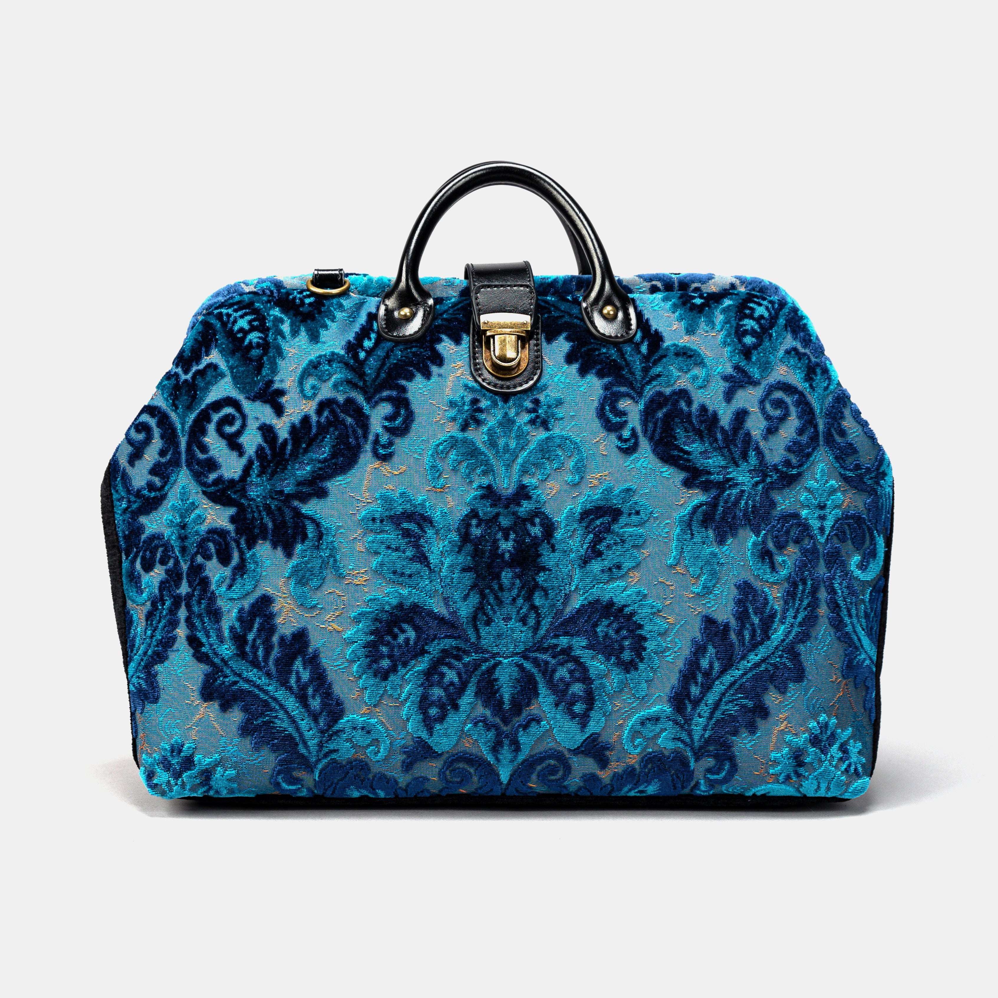 Burnout Velvet Revival Aqua Laptop Work Bag