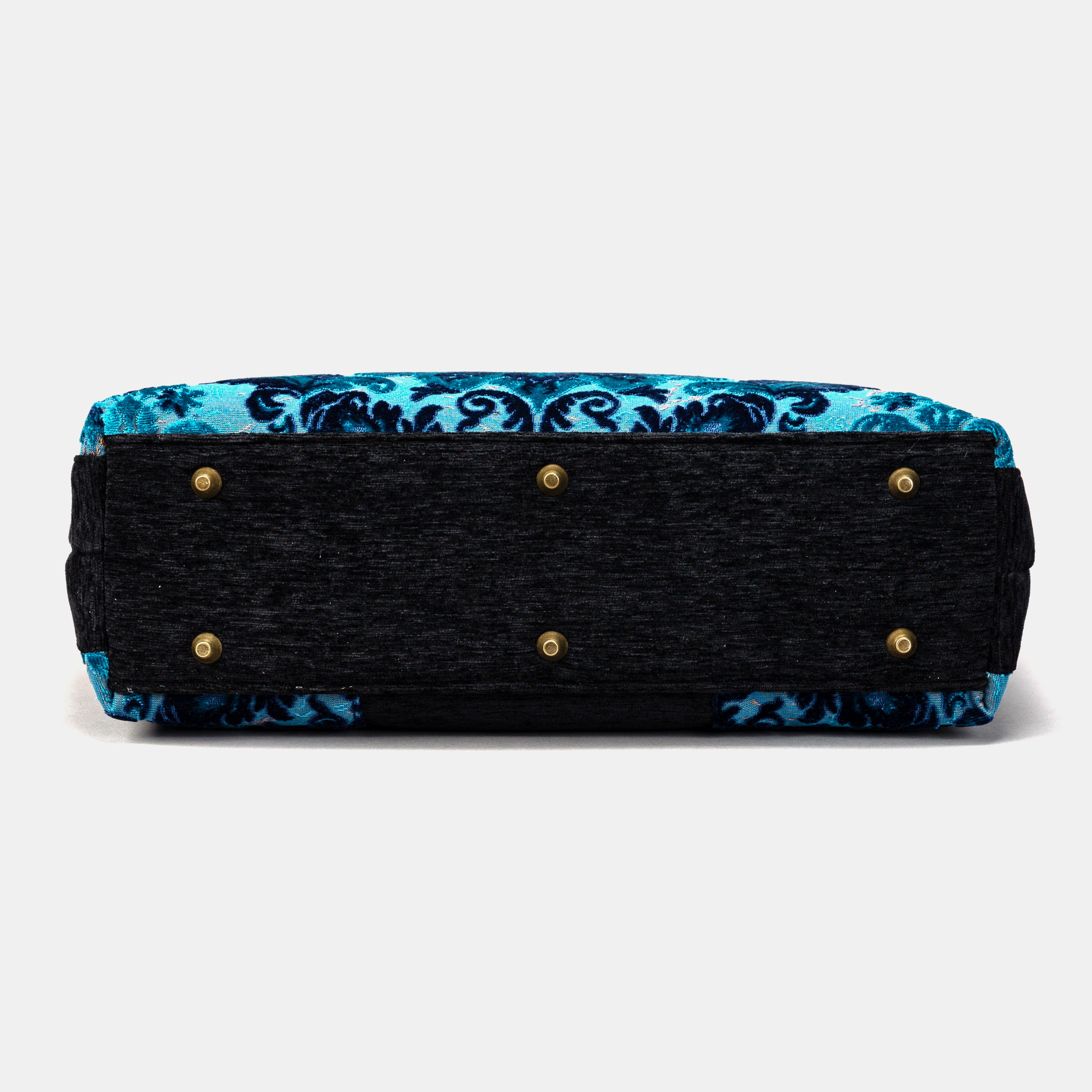 Burnout Velvet Revival Aqua Laptop Work Bag