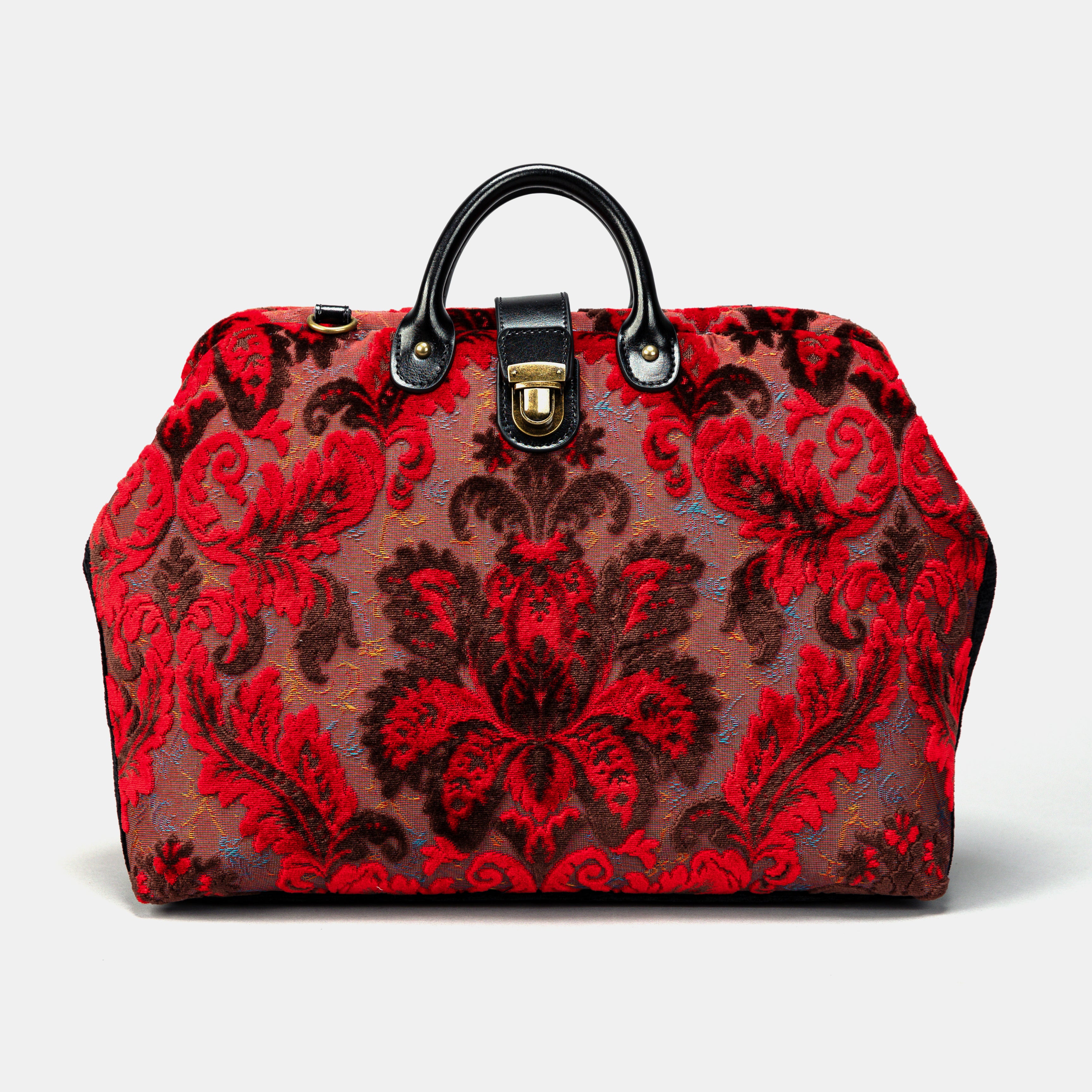 Burnout Velvet Revival Scarlet Laptop Work Bag