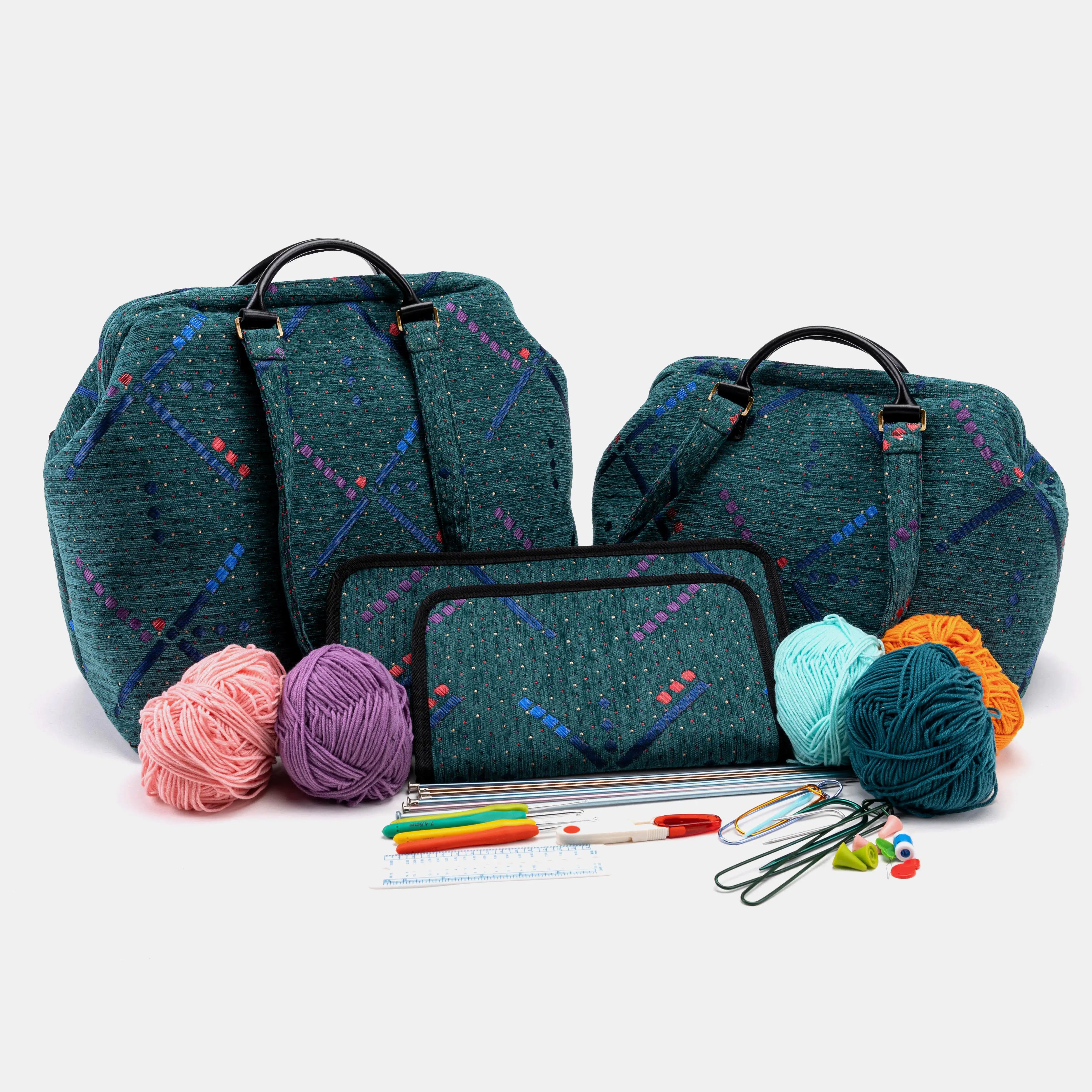PDX Portland Airport Knitting Project Bag of America MAIN