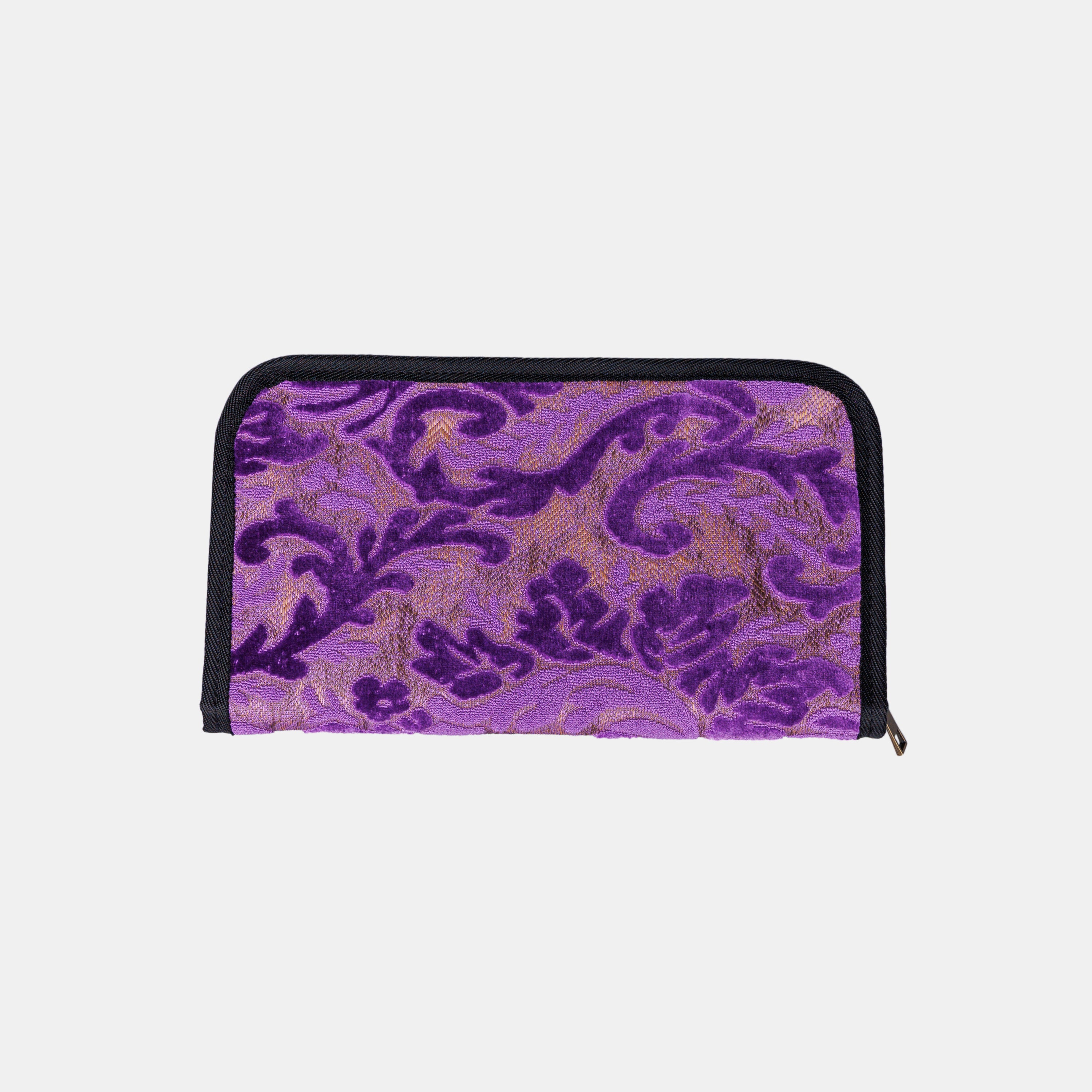 Burnout Velvet Purple Carpet Needle Case  MCW Handmade-2