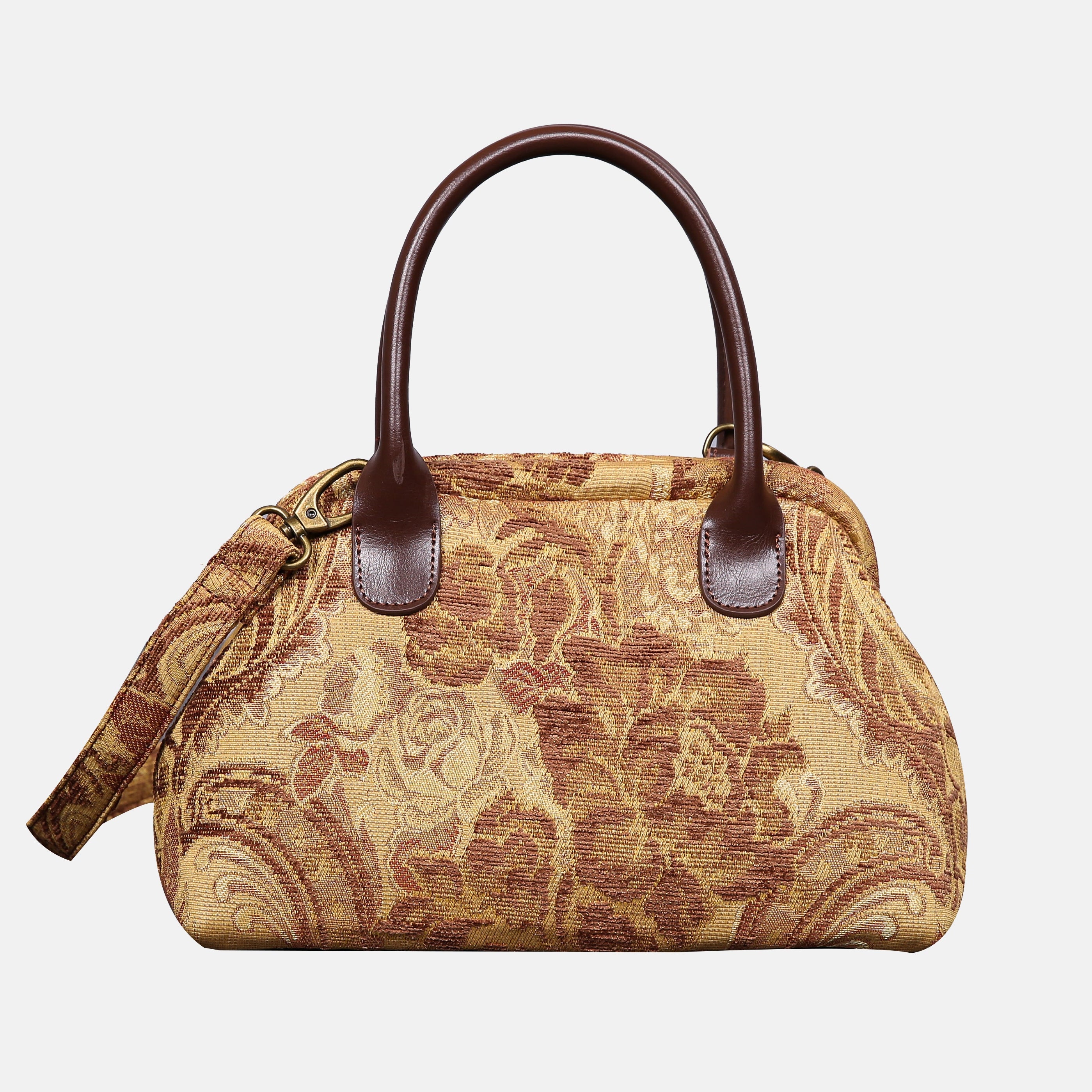 Floral Vintage Carpet Satchel carpet bag MCW Handmade