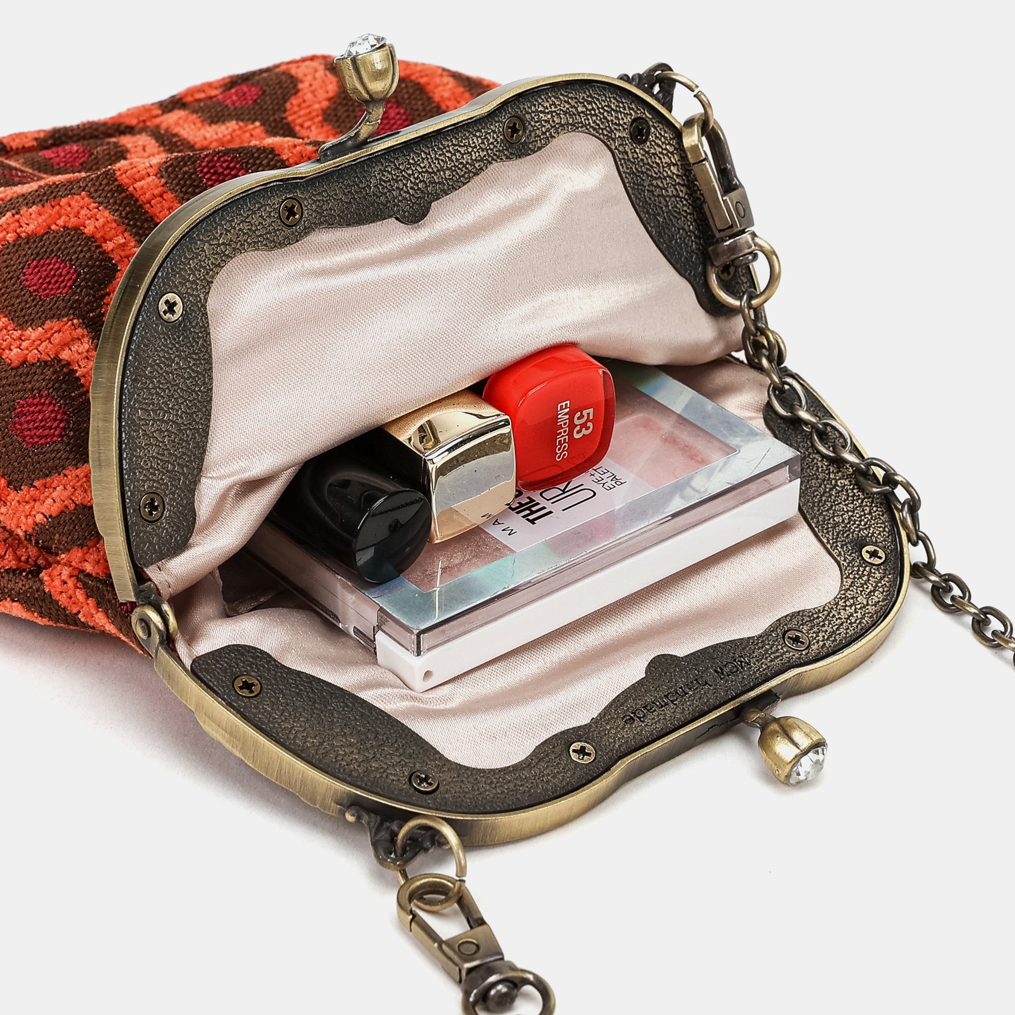 "The Shining" Overlook Hotel Chatelaine Purse Medium of America in use