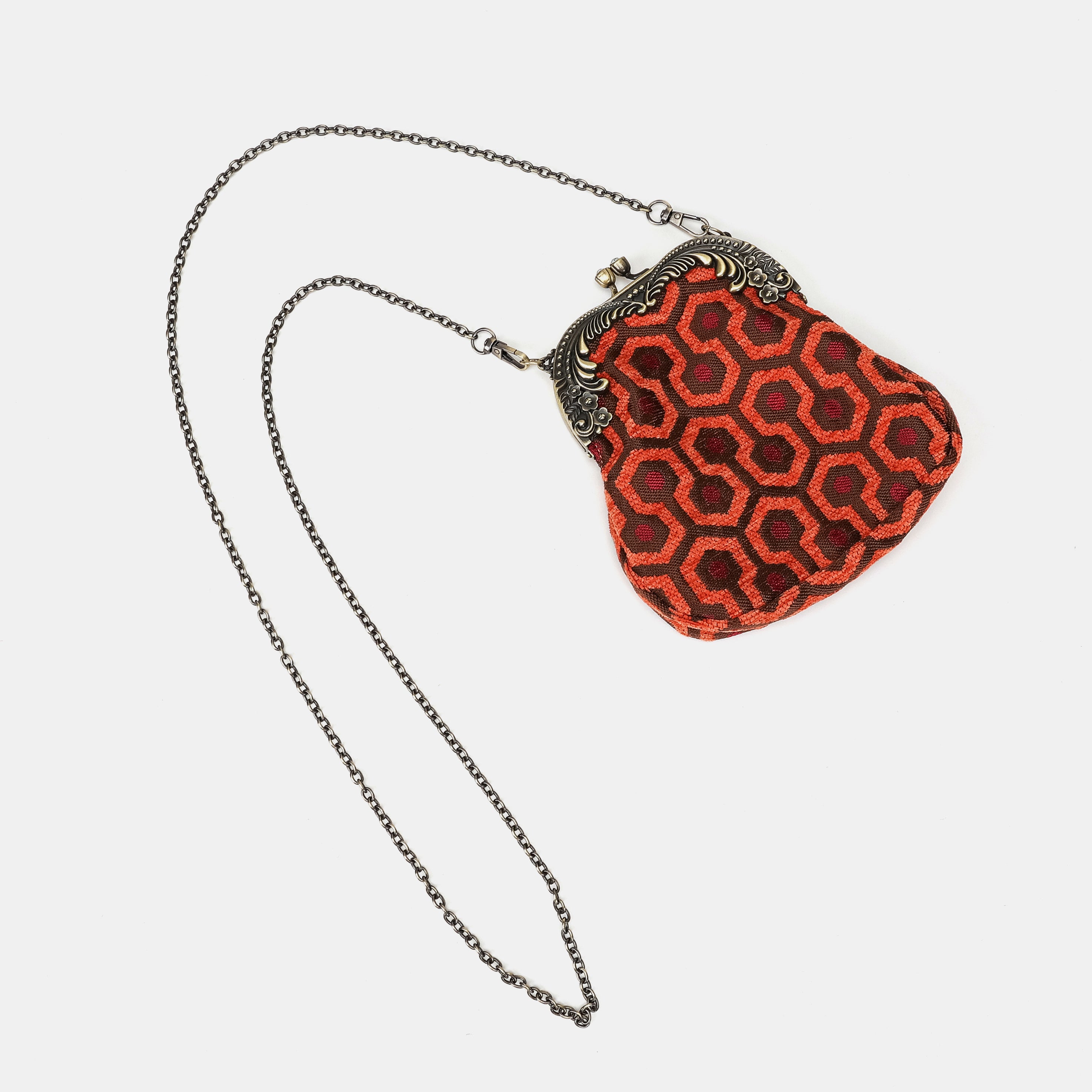 "The Shining" Overlook Hotel Chatelaine Purse Medium of America with chain