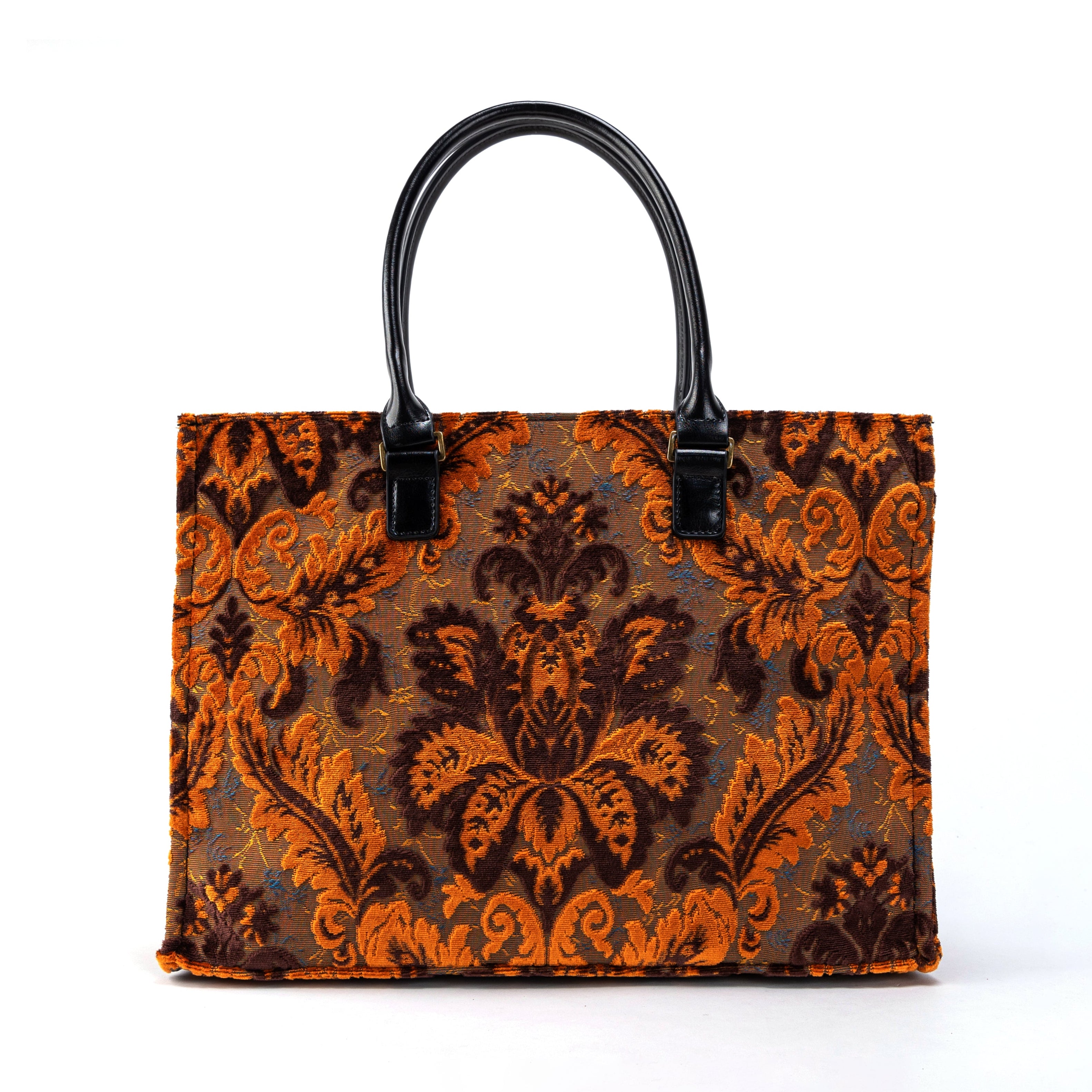 Burnout Velvet Revival Sienna Laptop Work Tote OVERVIEW