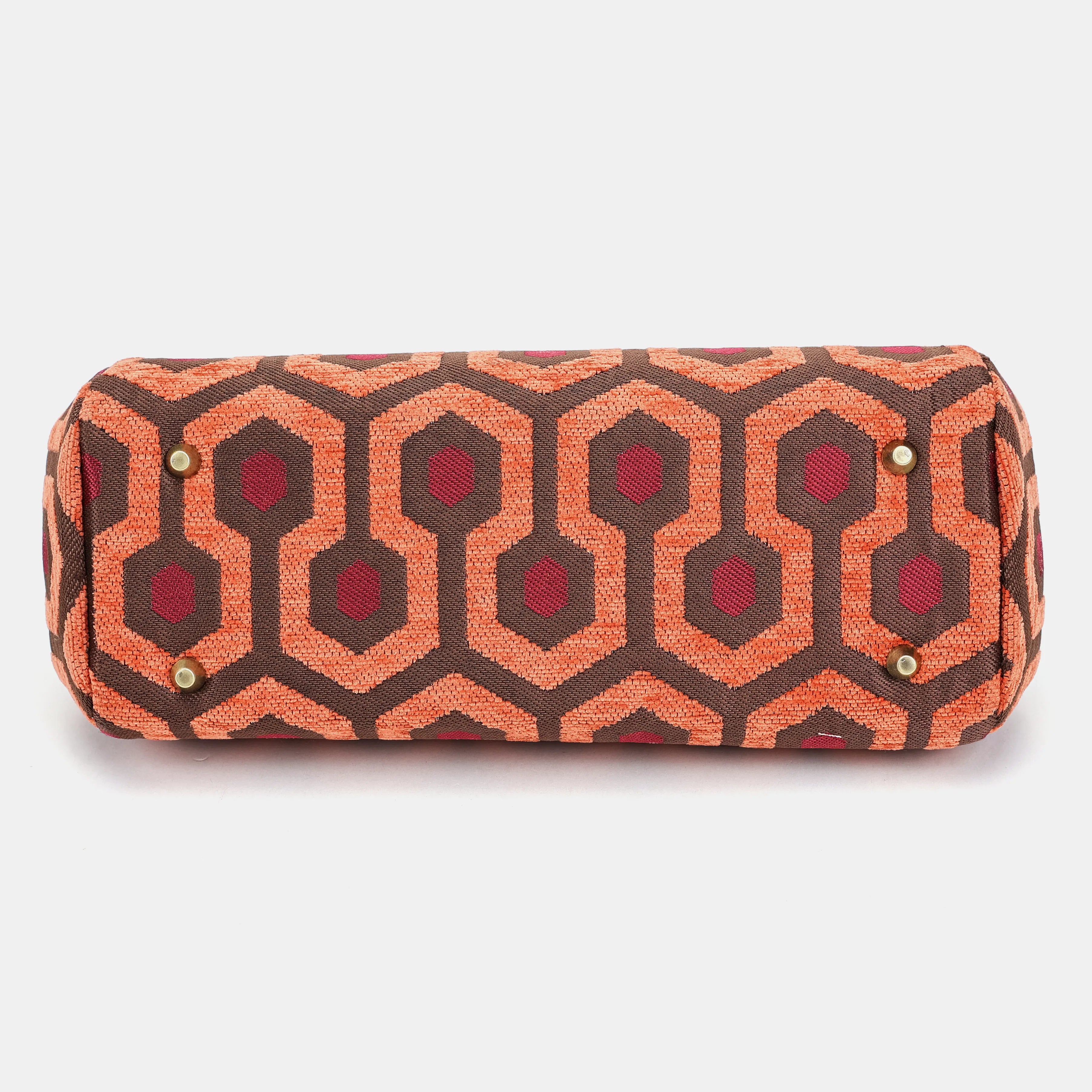 ''The Shining'' Overlook Hotel Top Handle Purse Carpetbag of America bottom