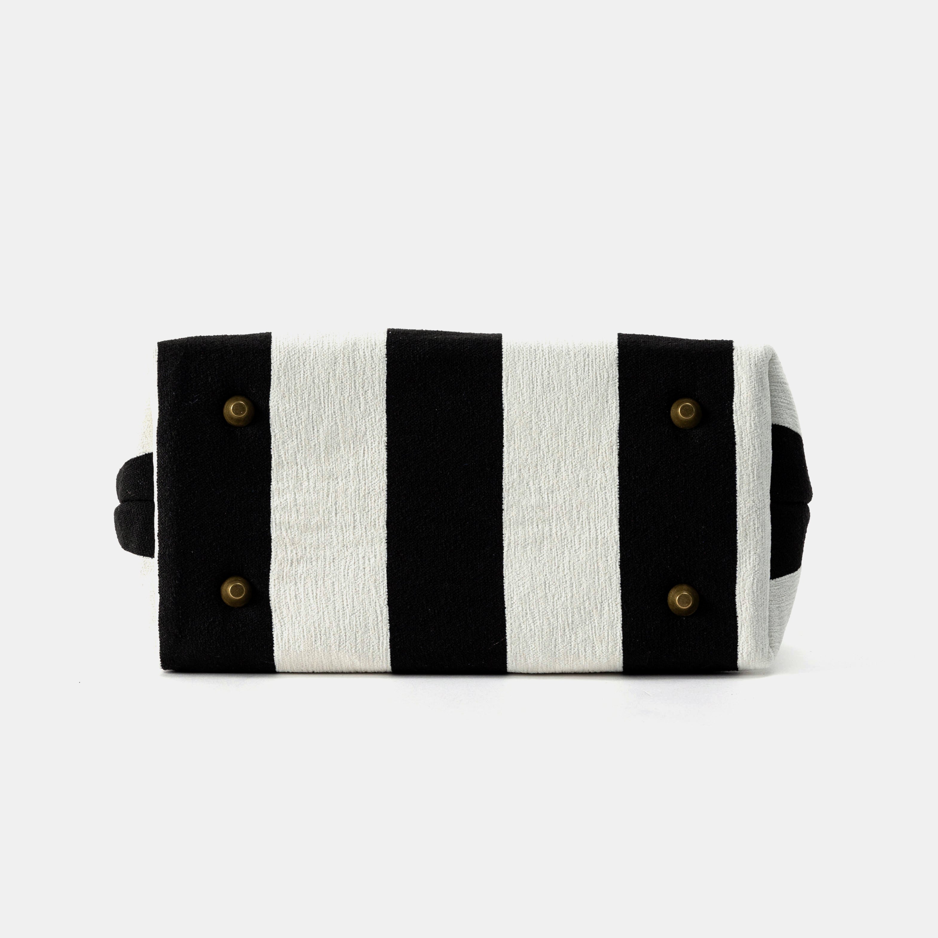 Black & White Beetlejuice Carpet Satchel