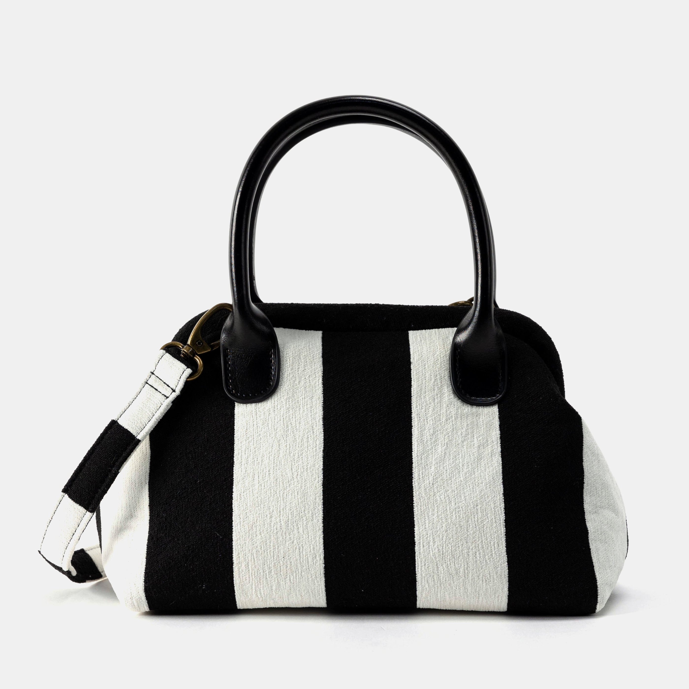 Black & White Beetlejuice Carpet Satchel main