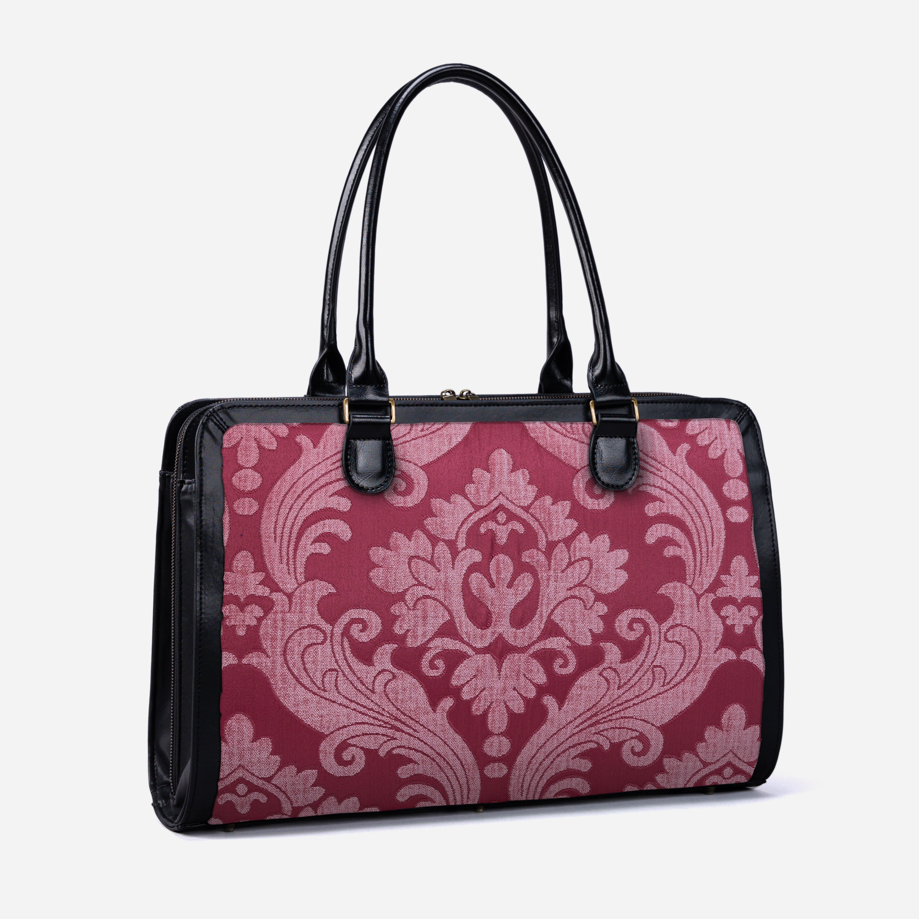 Queen Rose Pink Business Tote side front